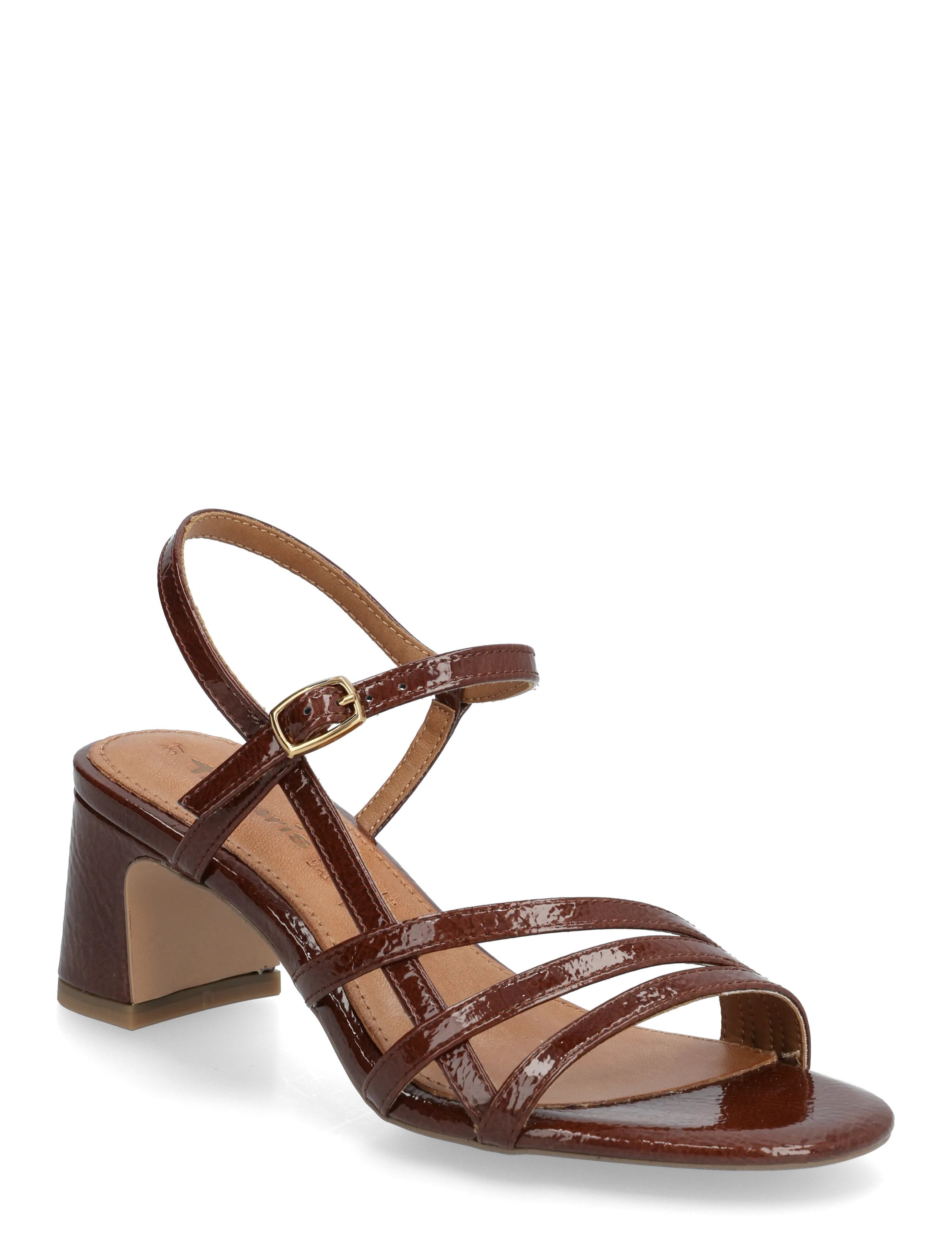Tamaris Women Sandals - Nyheter - BROWN PATENT / brown