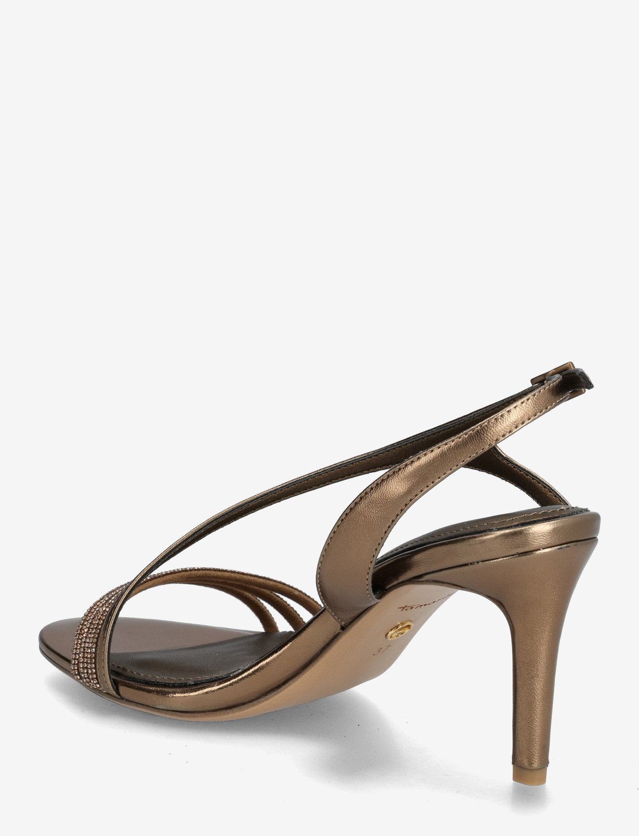 Tamaris - Women Sandals - slingbacks med hæle - copper - 2