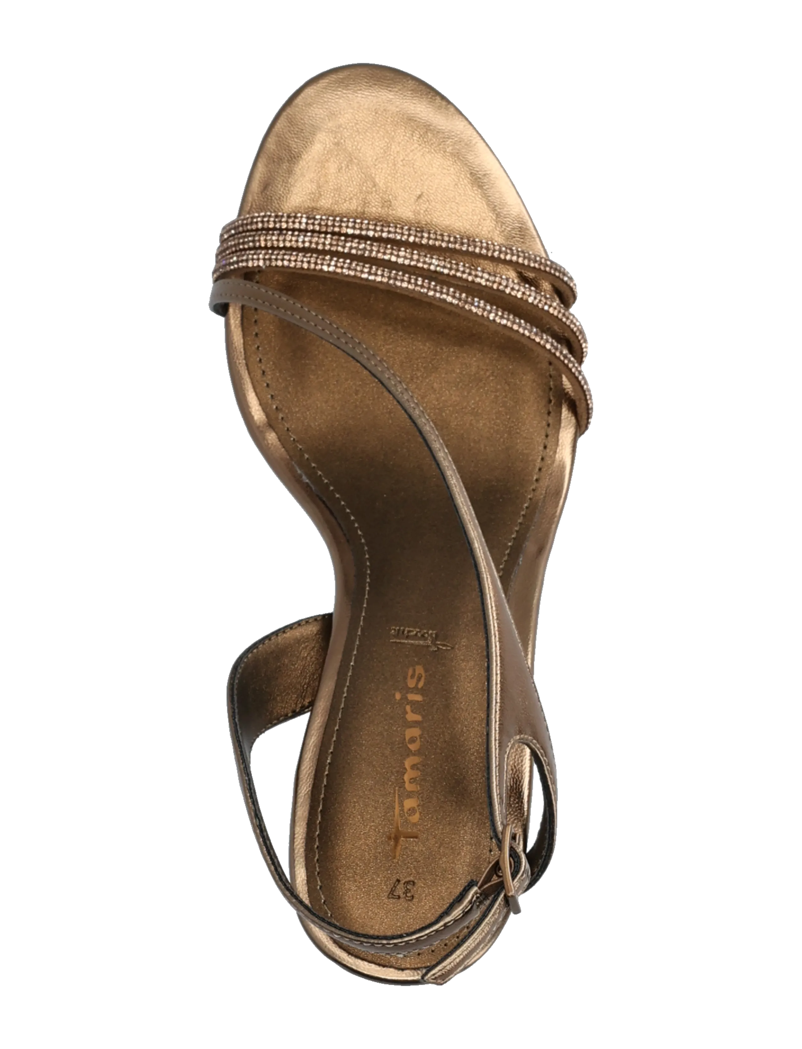 Tamaris - Women Sandals - heeled slingbacks - copper - 3