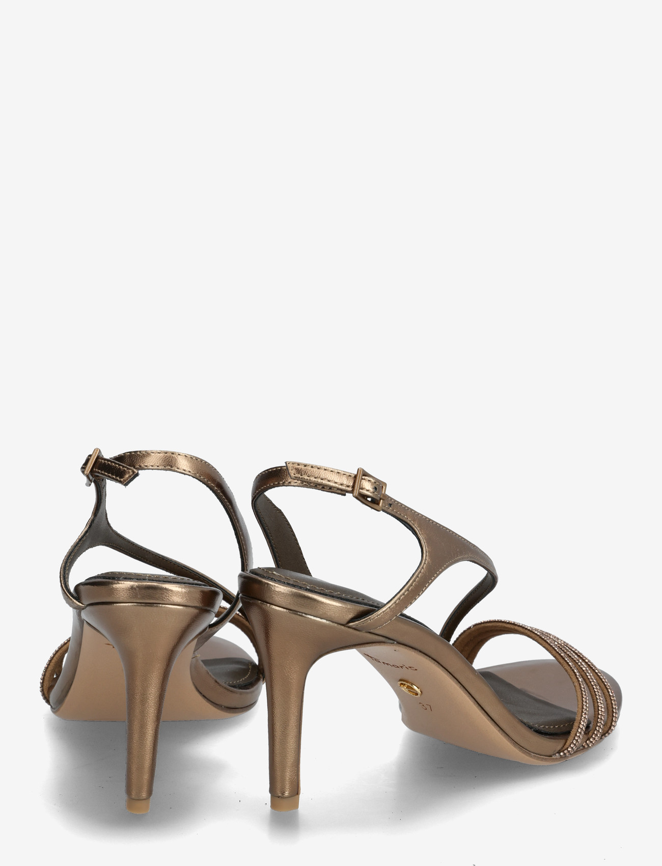 Tamaris - Women Sandals - slingbacks med hæle - copper - 4