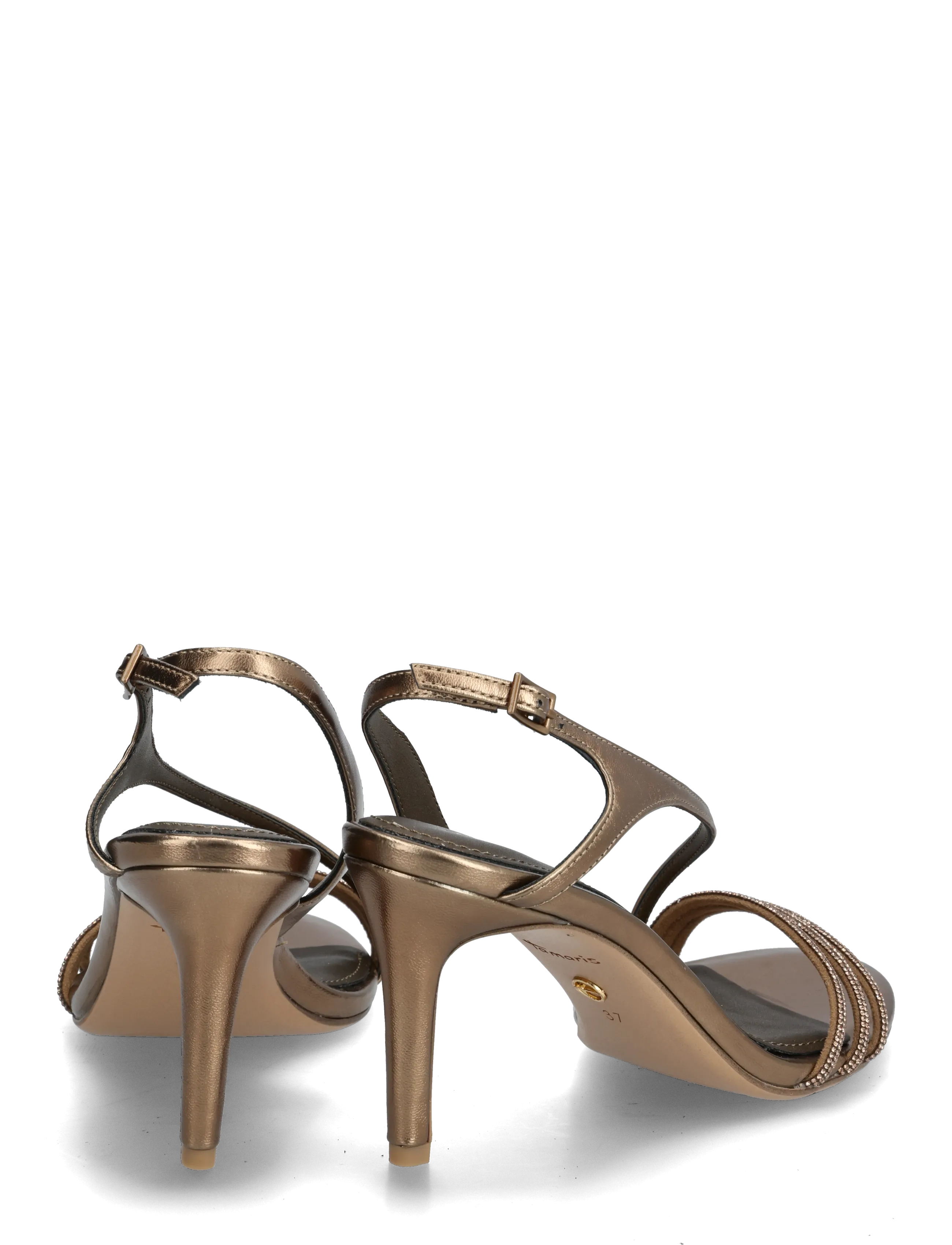Tamaris - Women Sandals - heeled slingbacks - copper - 4