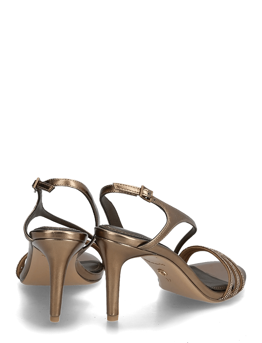 Tamaris - Women Sandals - heeled slingbacks - copper - 4