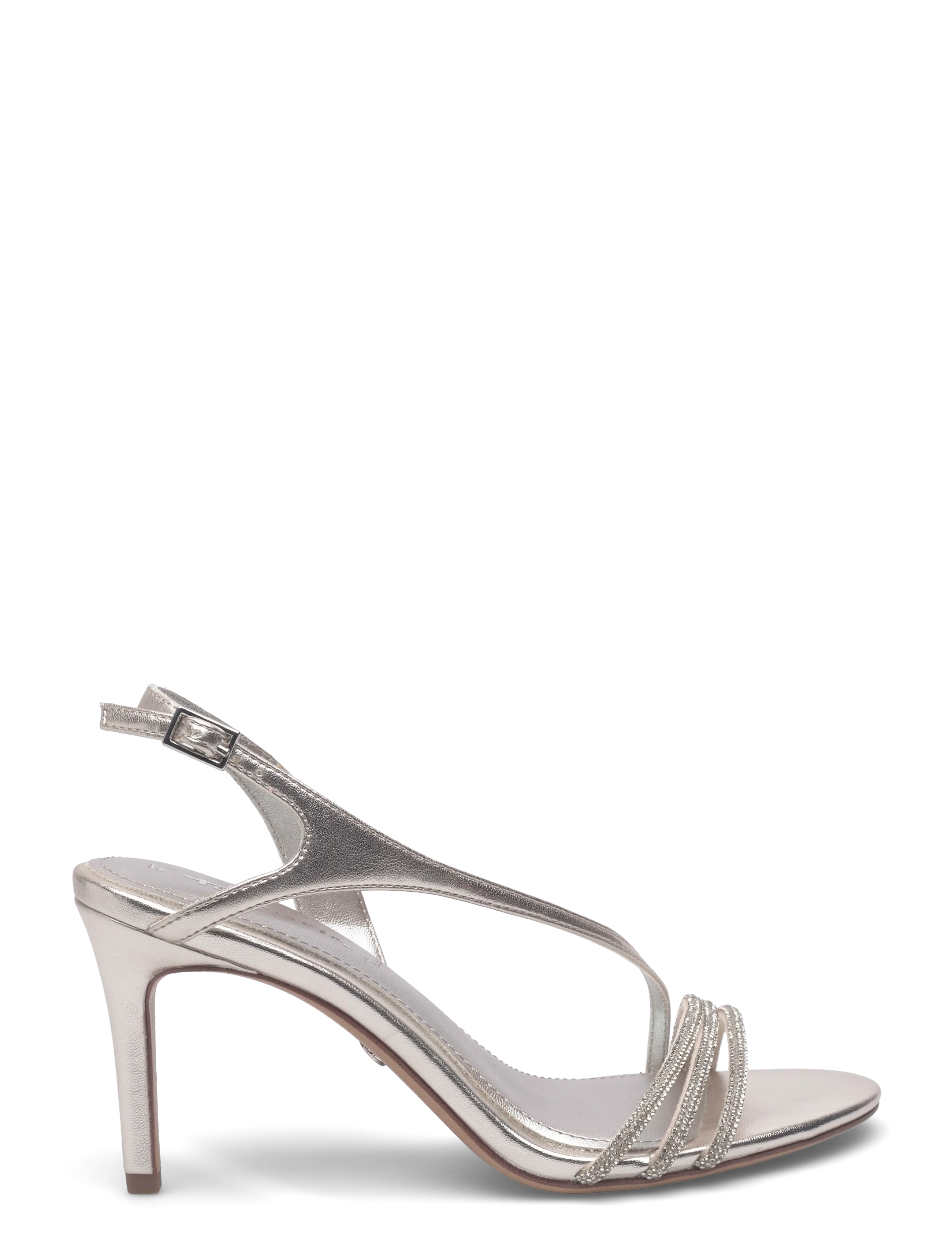 Tamaris - Women Sandals - högklackade slingbacks - platinum - 1