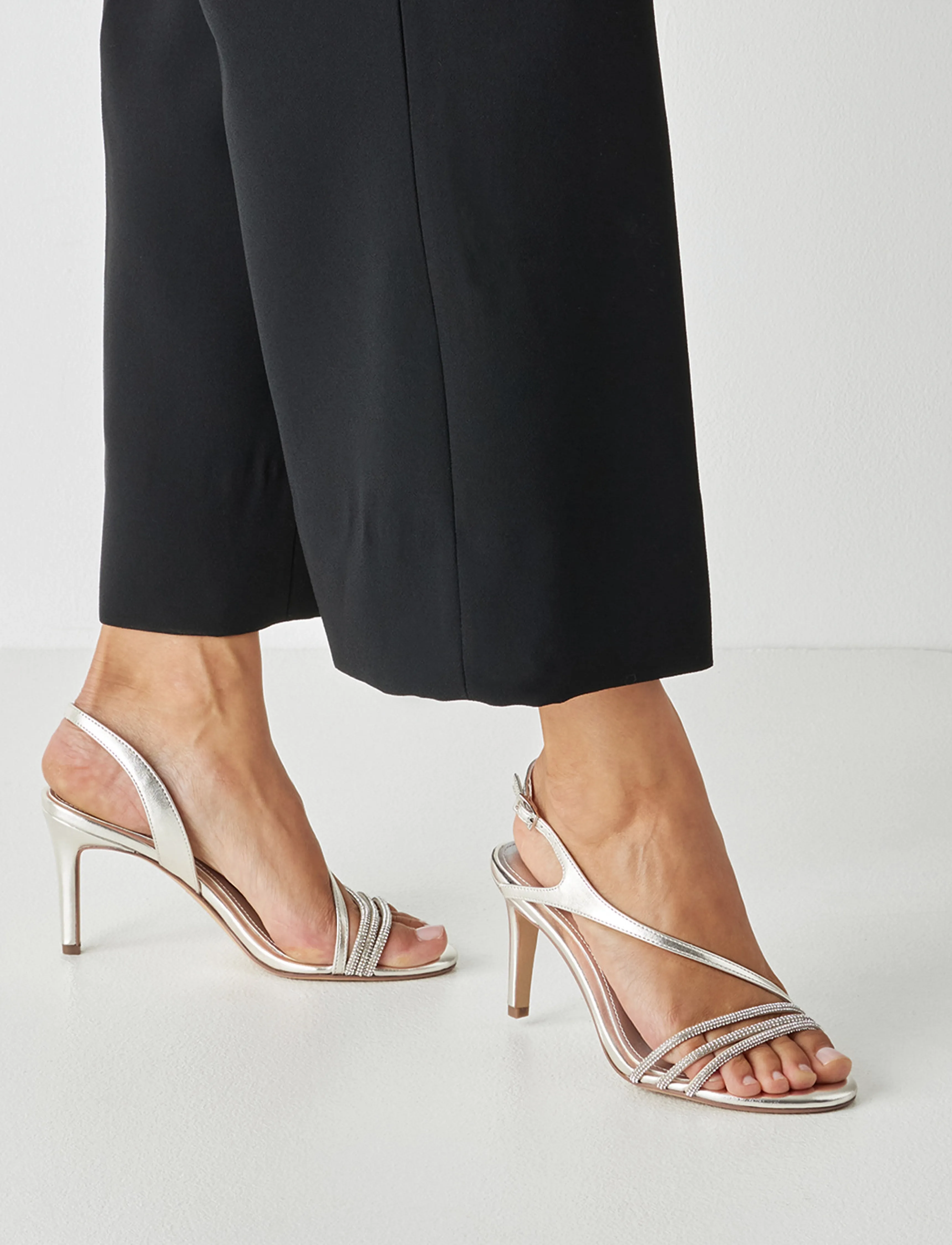 Tamaris - Women Sandals - heeled sandals - platinum - 5