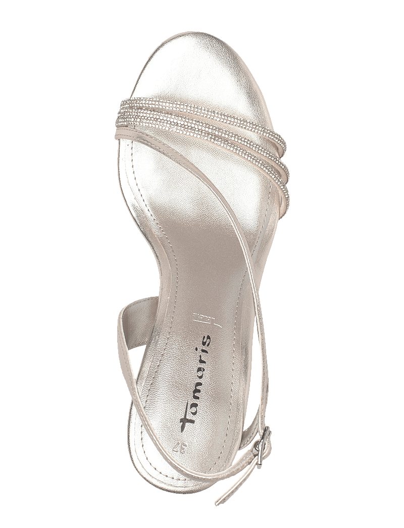 Tamaris - Women Sandals - heeled slingbacks - platinum - 3