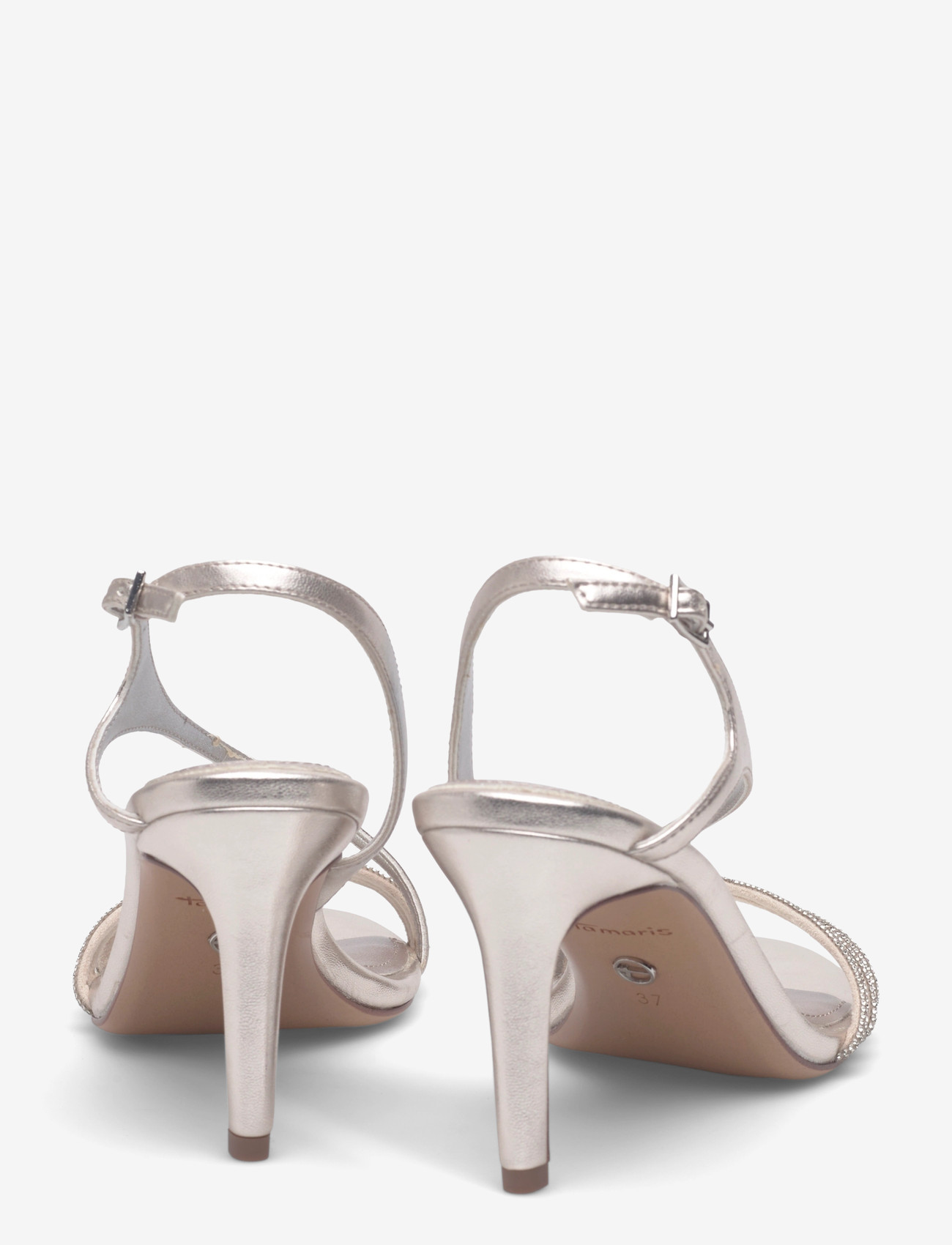 Tamaris - Women Sandals - heeled slingbacks - platinum - 4