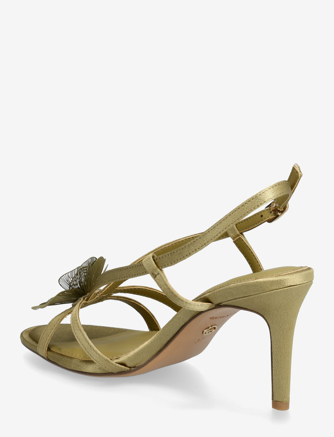 Tamaris - Women Sandals - slingbacks med hæle - olive - 2