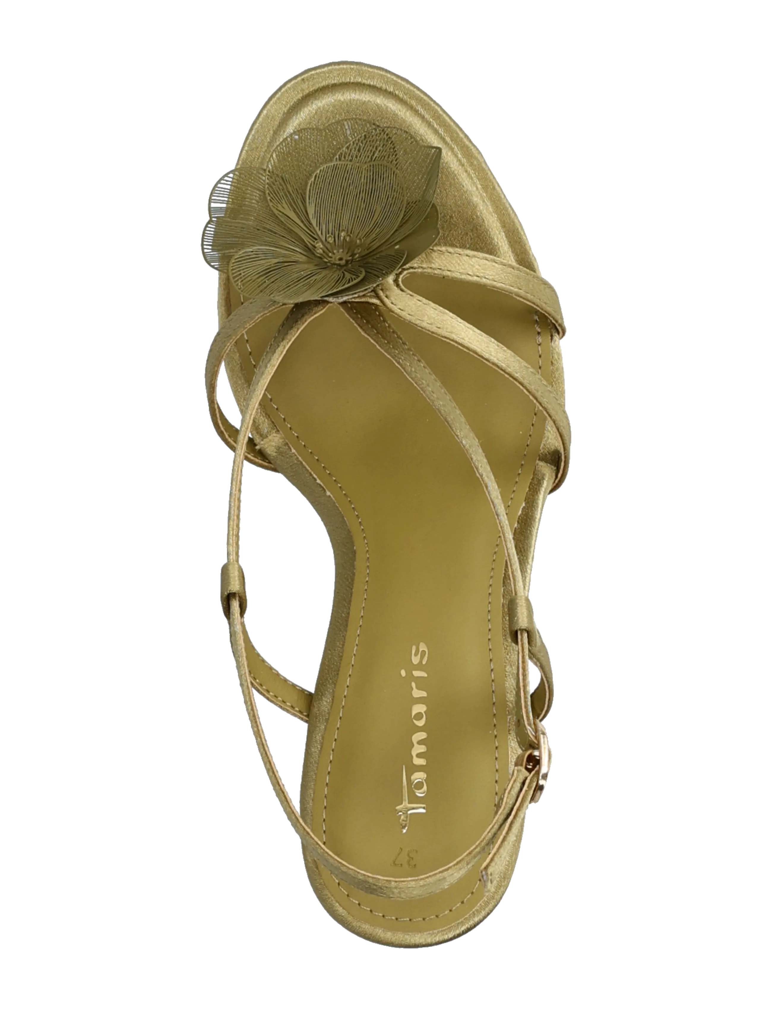 Tamaris - Women Sandals - slingbacks med hæle - olive - 3