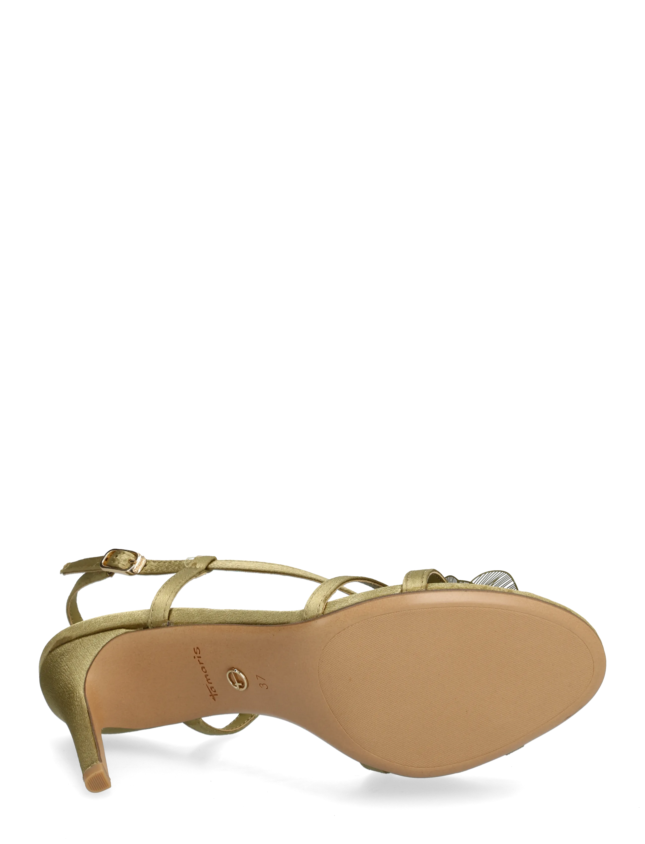 Tamaris - Women Sandals - slingbacks med hæle - olive - 4