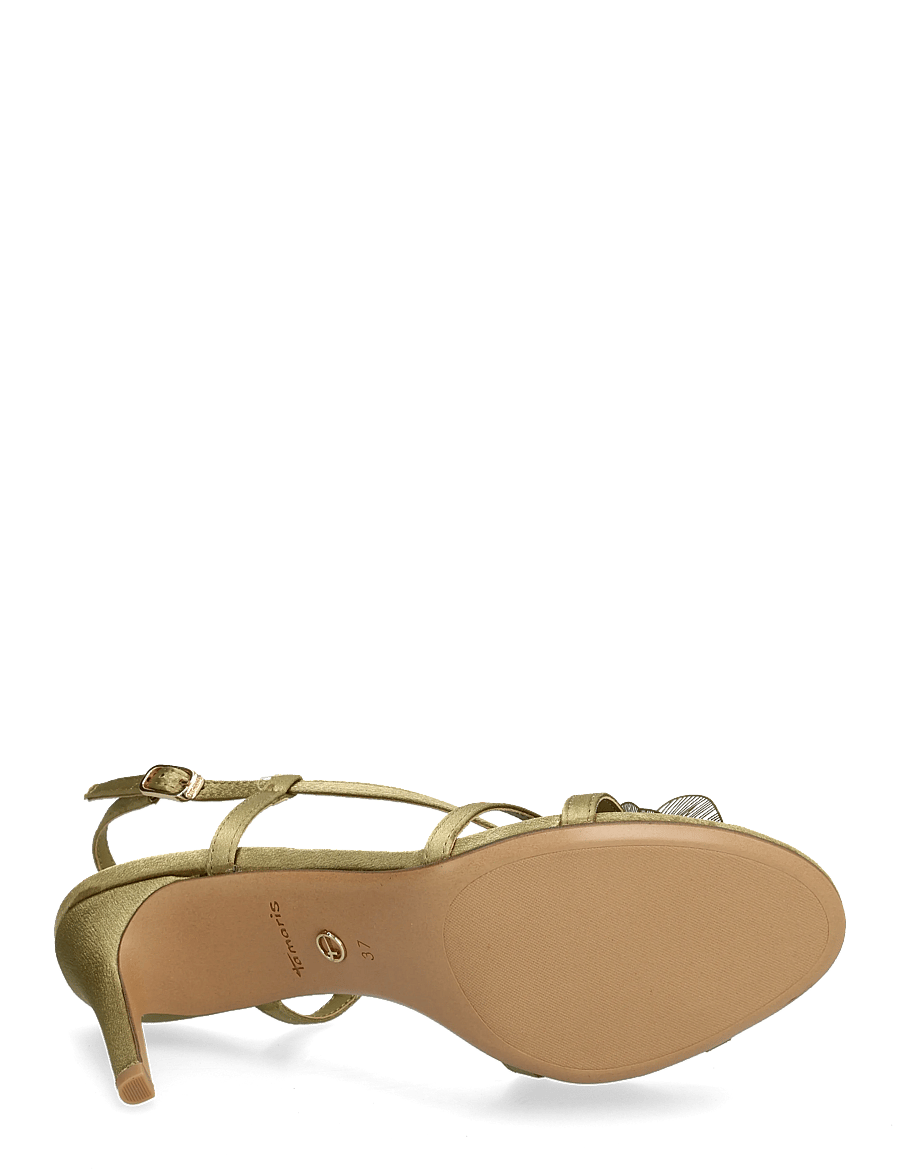 Tamaris - Women Sandals - sandaler med hæl - olive - 4