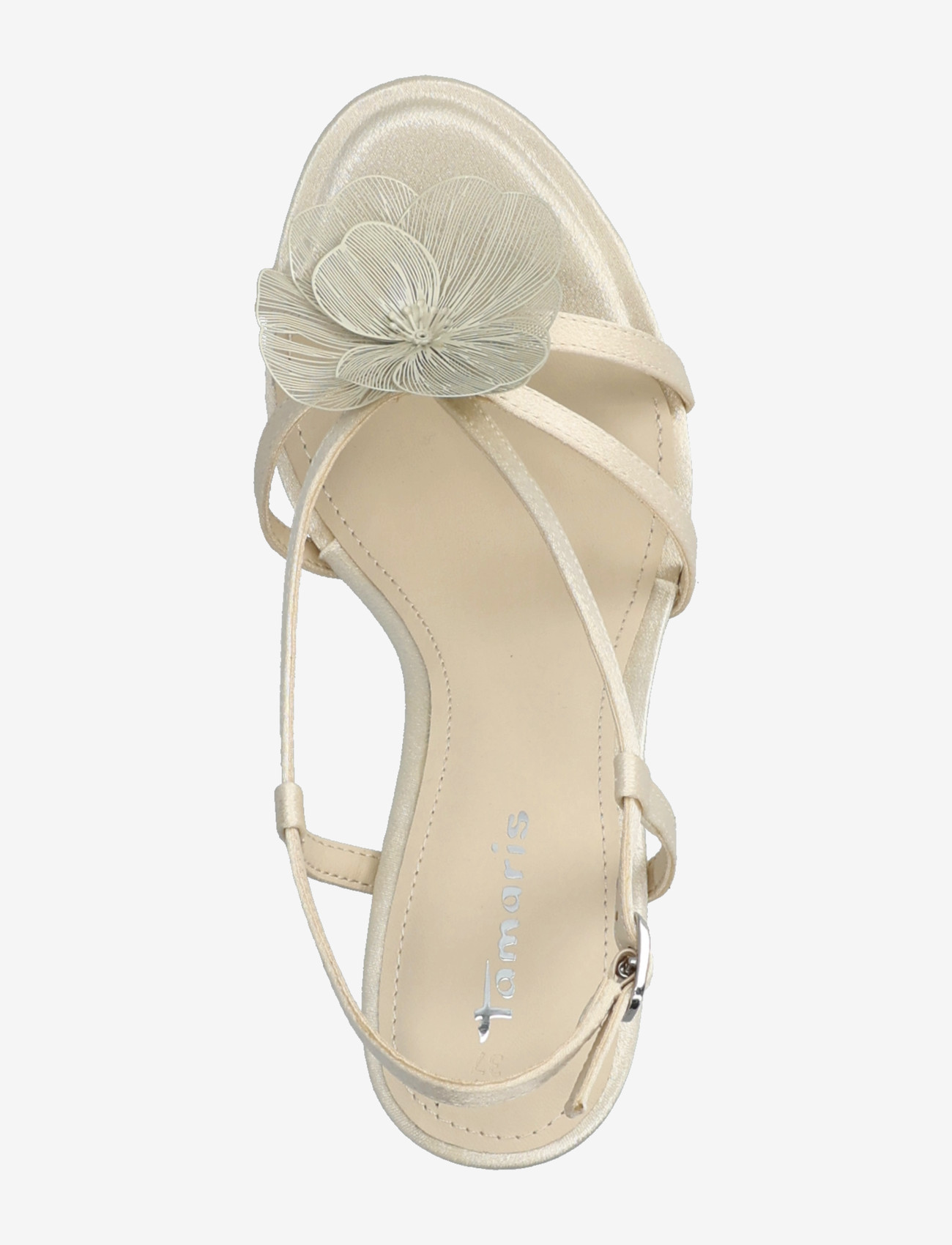 Tamaris - Women Sandals - slingbacks med hæle - pearl - 3