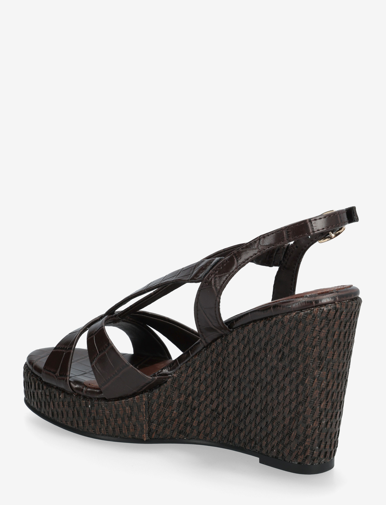 Tamaris - Women Sandals - platformsandaler - mocca croco - 2
