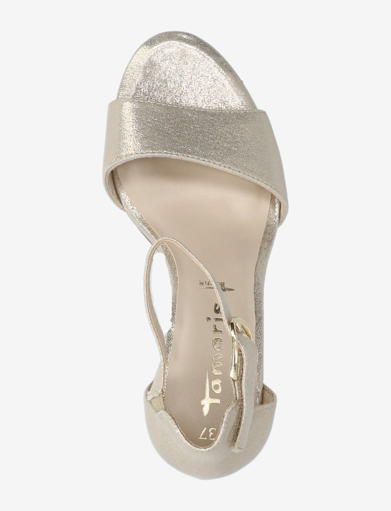 Tamaris - Women Sandals - augstpapēžu sandales - light gold - 3