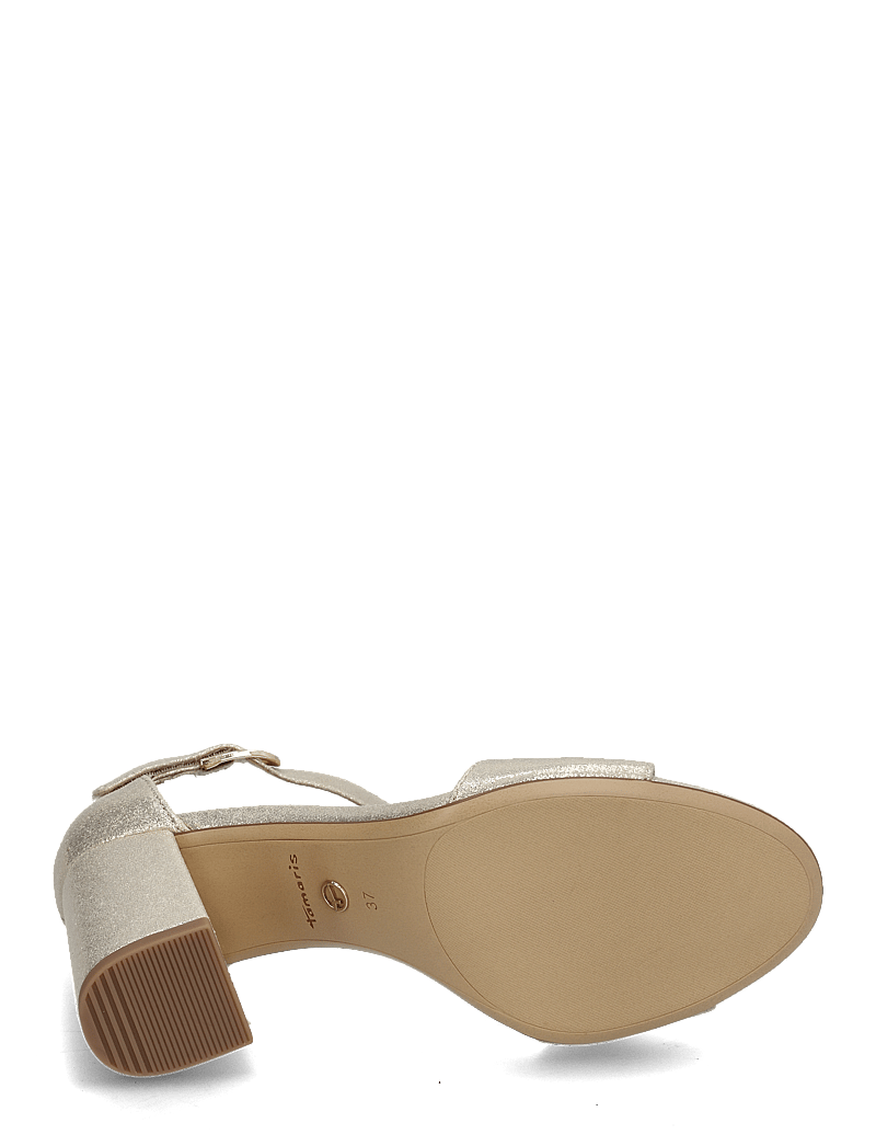Tamaris - Women Sandals - augstpapēžu sandales - light gold - 4