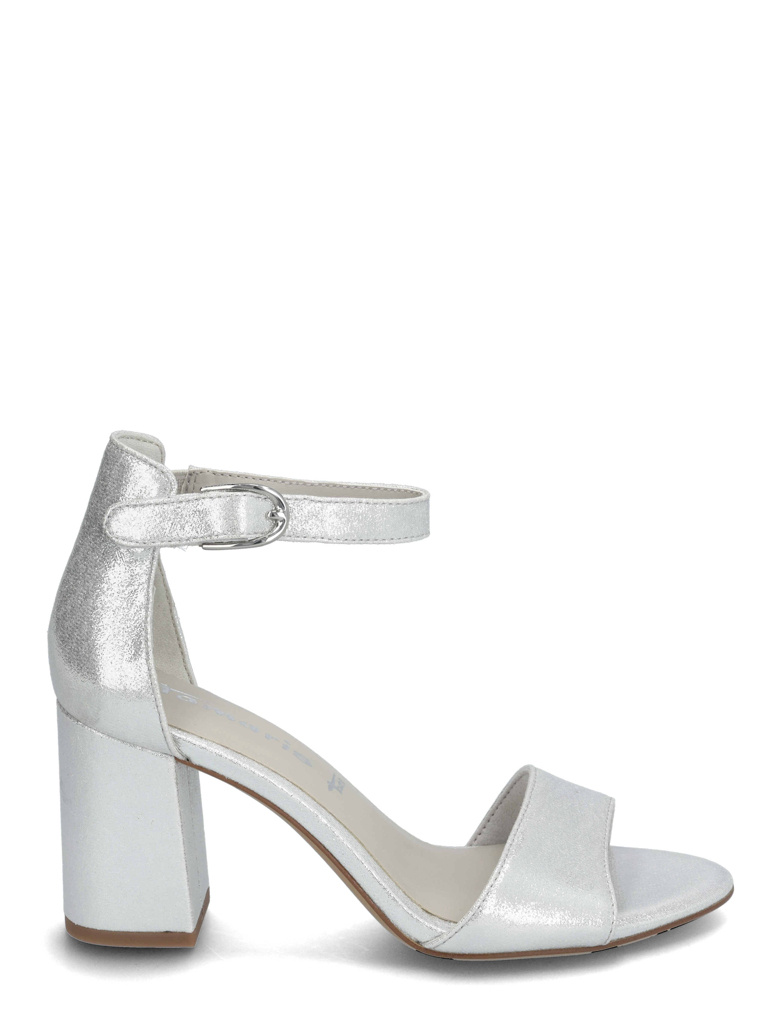 Tamaris - Women Sandals - sandaler med hæl - silver - 1