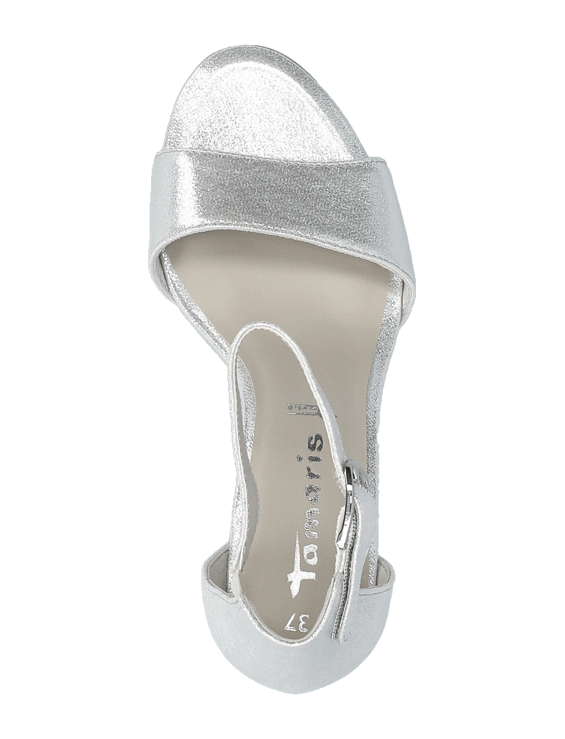 Tamaris - Women Sandals - augstpapēžu sandales - silver - 3