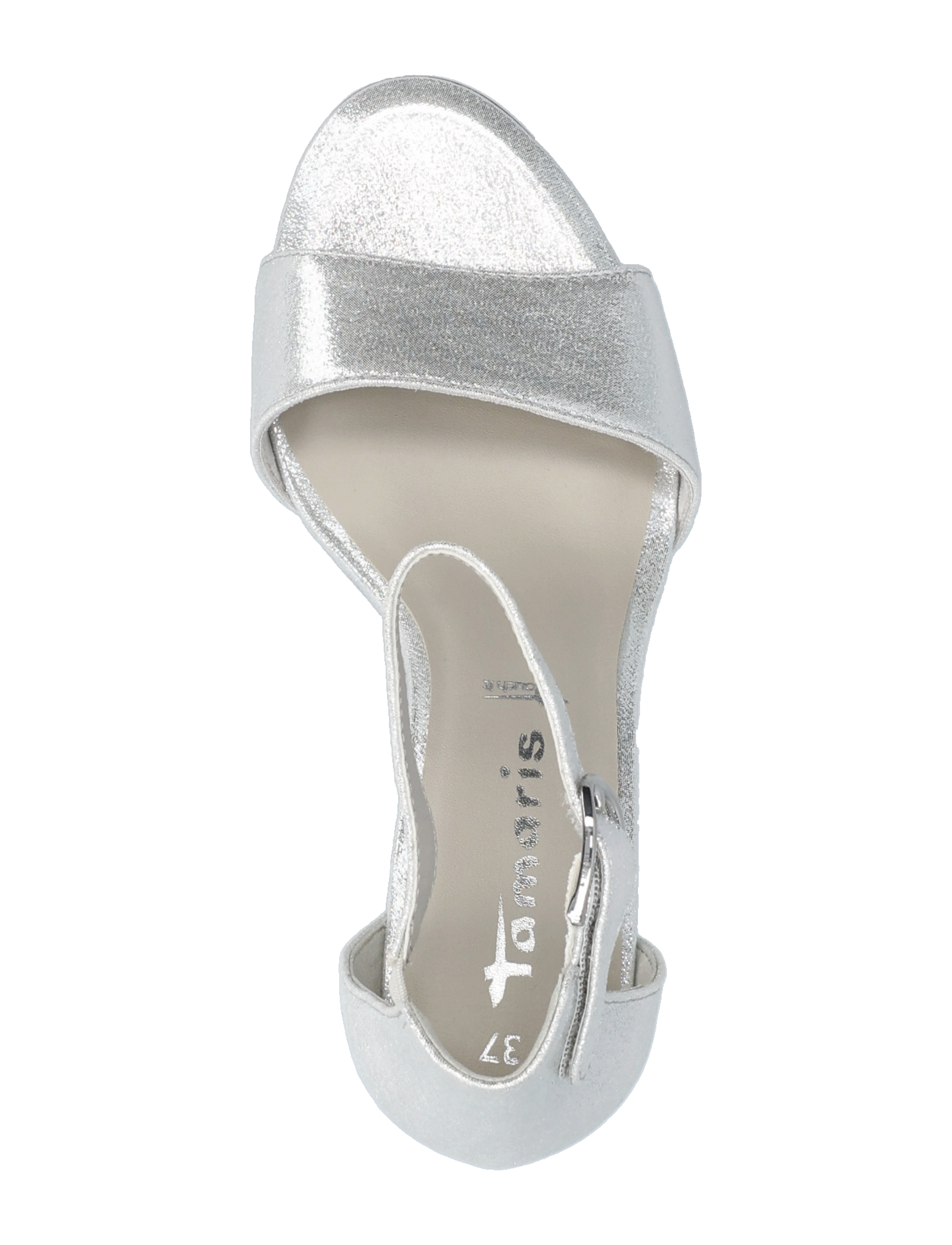 Tamaris - Women Sandals - sandaler med hæl - silver - 3