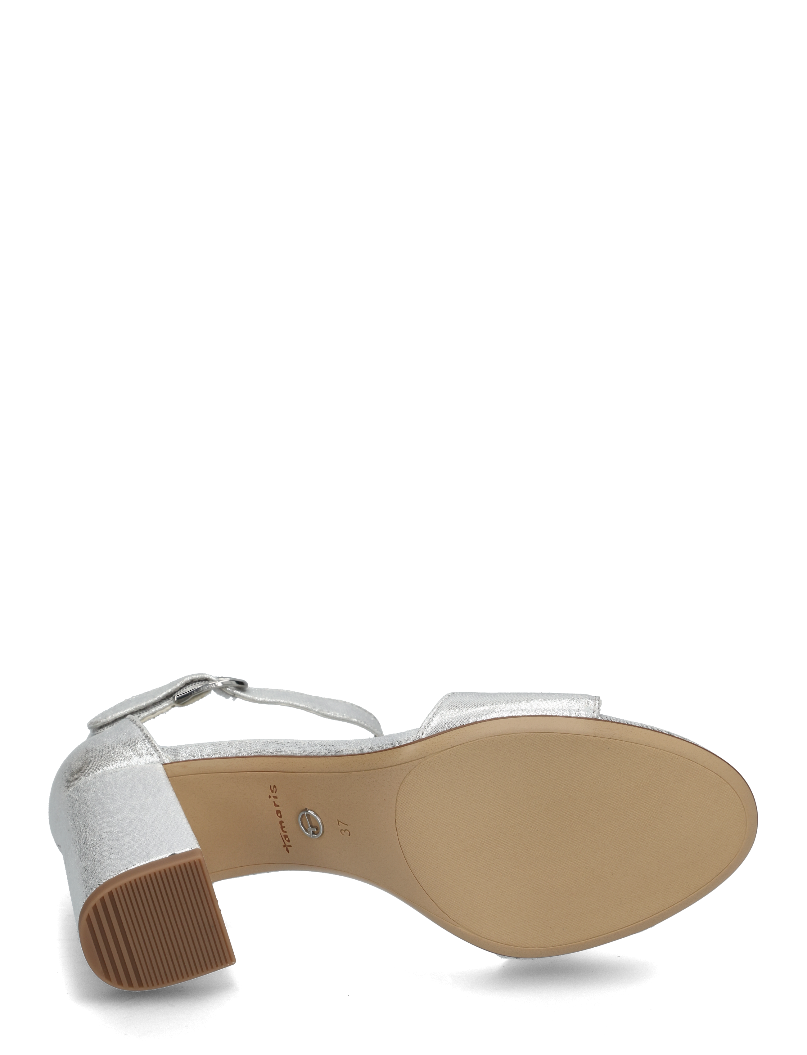 Tamaris - Women Sandals - sandaler med hæl - silver - 4