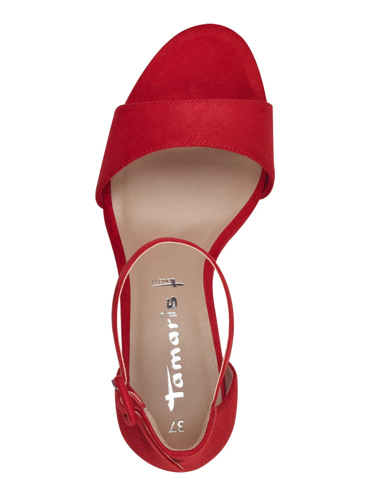 Tamaris - Women Sandals - aukštakulnės basutės - red - 1