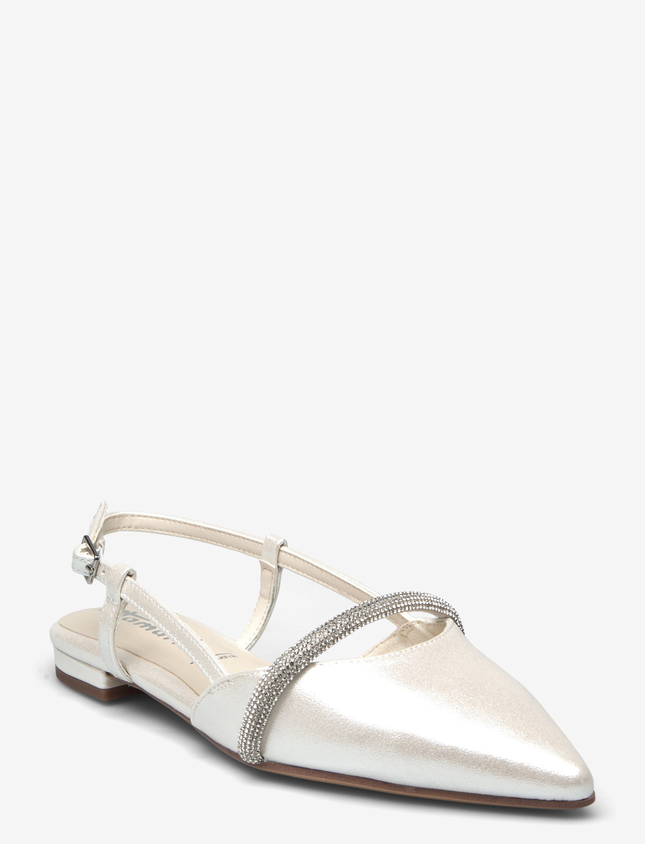 Tamaris - Women Open Toe - flat slingbacks - pearl - 0