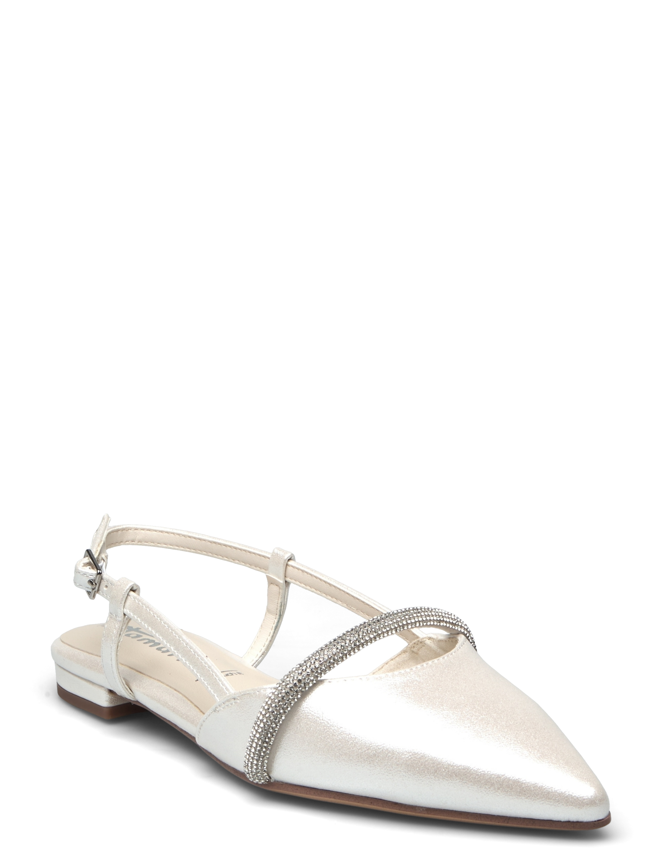 Tamaris Women Open Toe - Konfirmation - PEARL / white