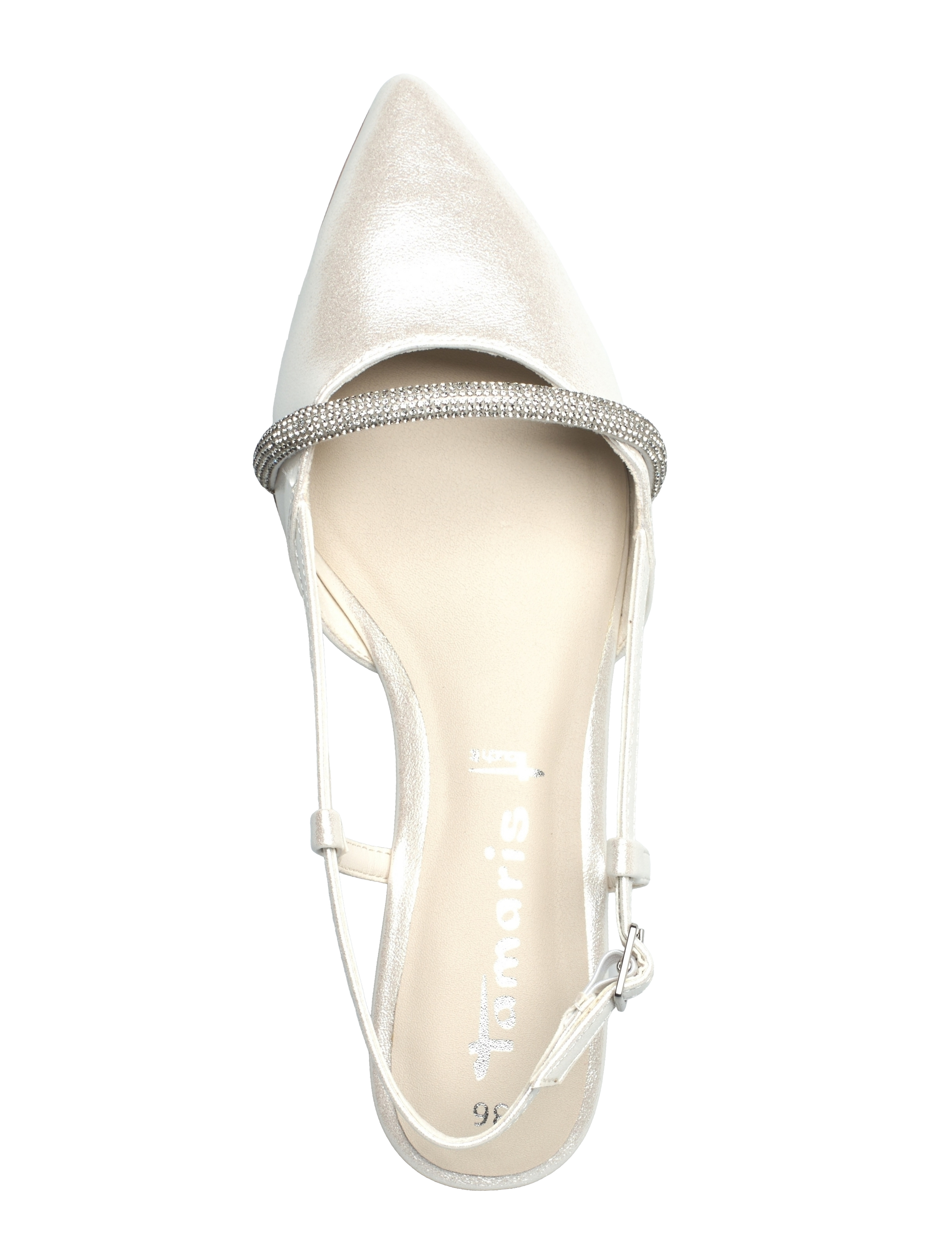 Tamaris - Women Open Toe - kvinder - pearl - 3