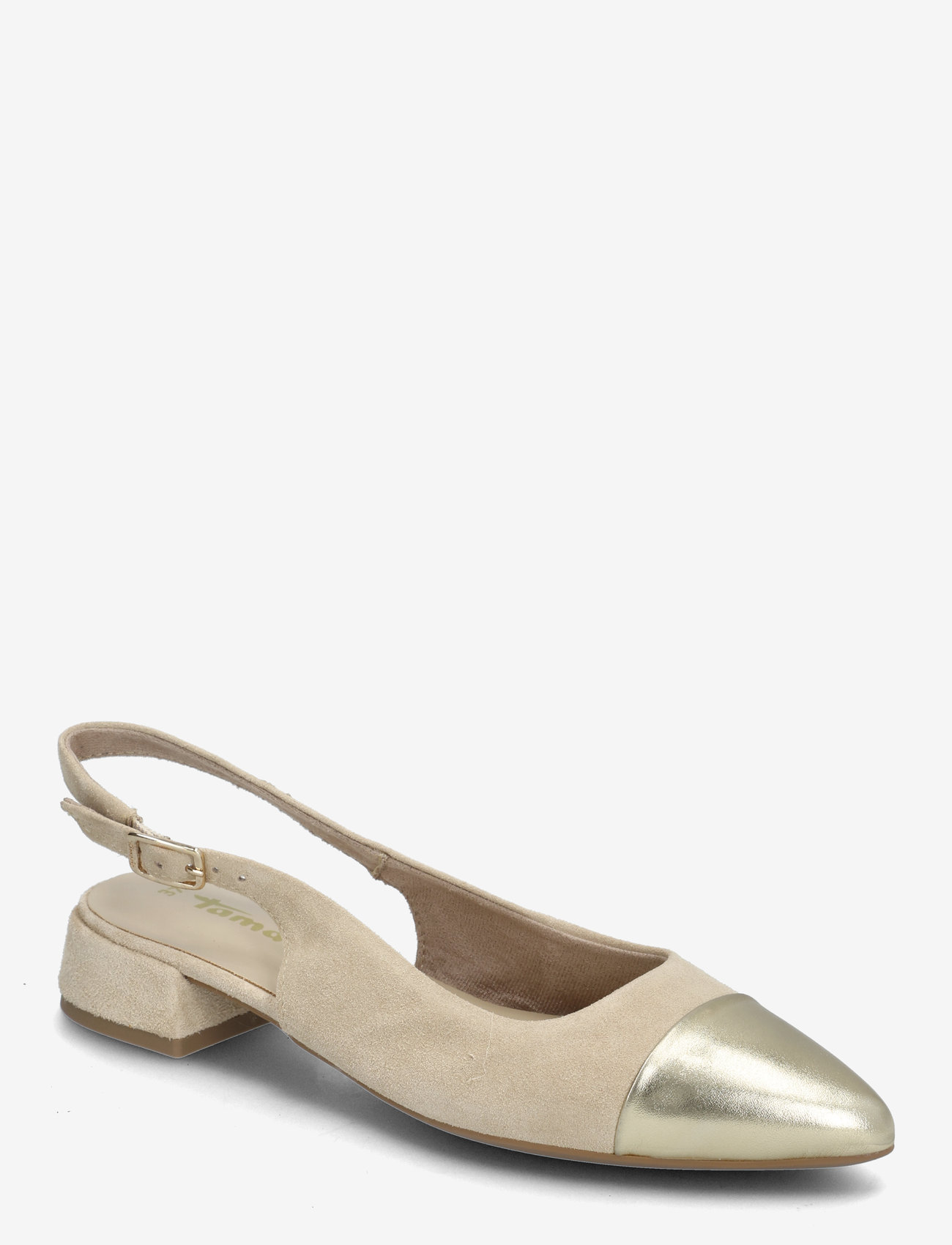 Tamaris - Women Sling - flat slingbacks - beige comb - 0
