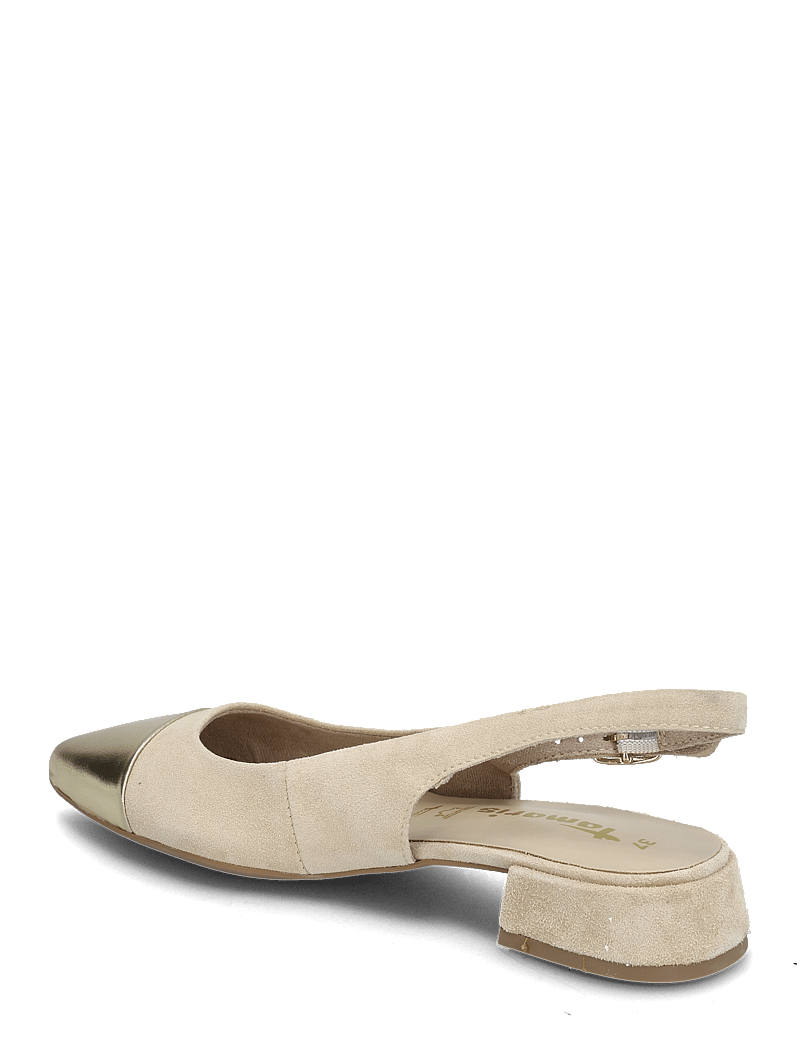Tamaris - Women Sling - platta slingbacks - beige comb - 2