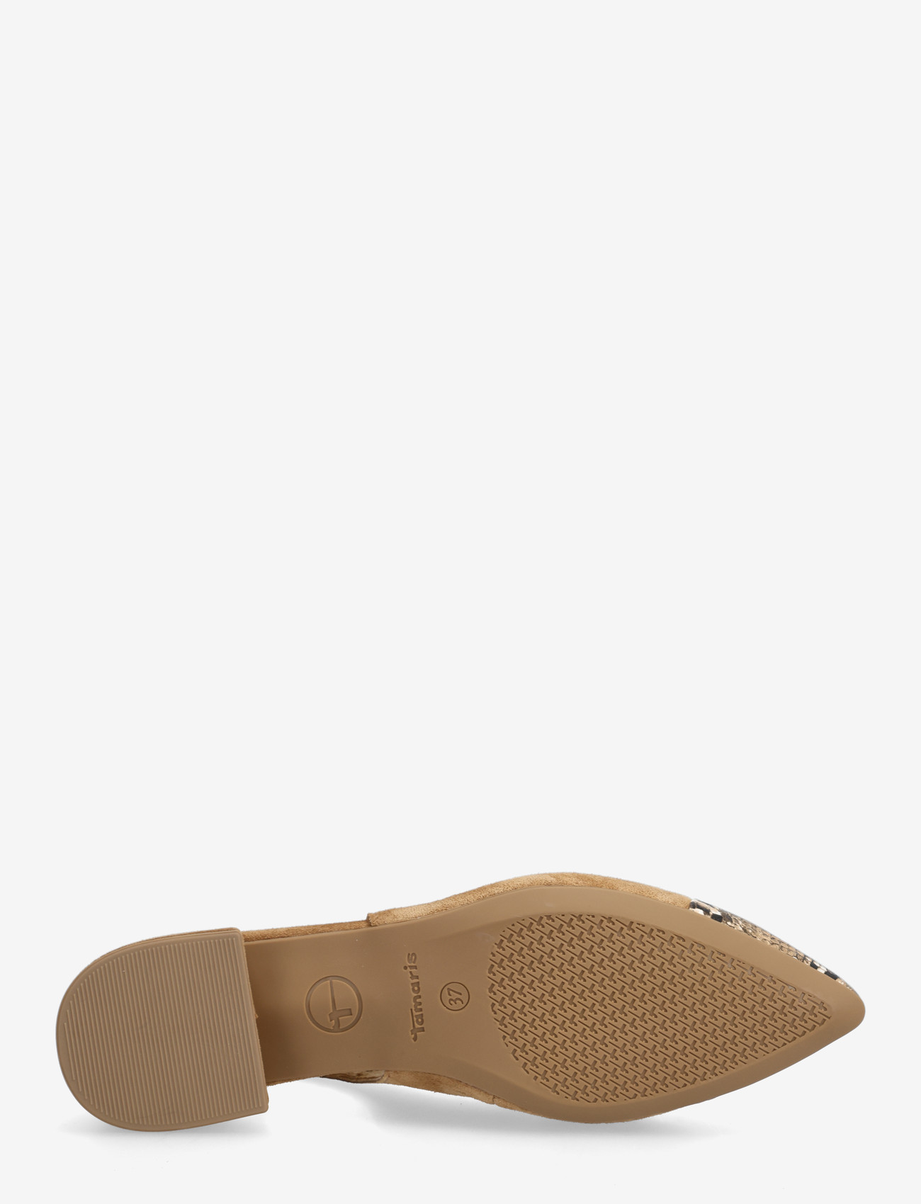 Tamaris - Women Sling - platta slingbacks - cognac struct. - 4