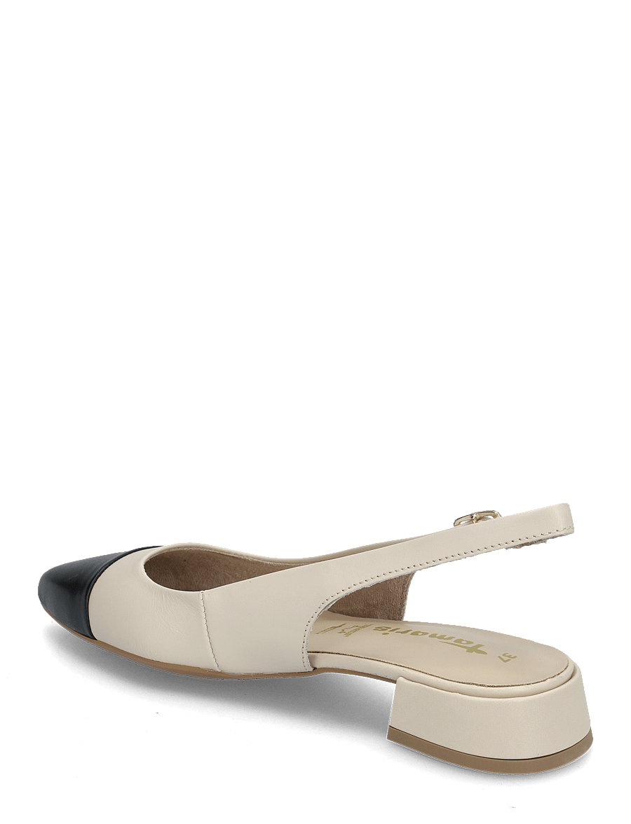 Tamaris - Women Sling - Īpaši notikumi - ivory leather comb - 2