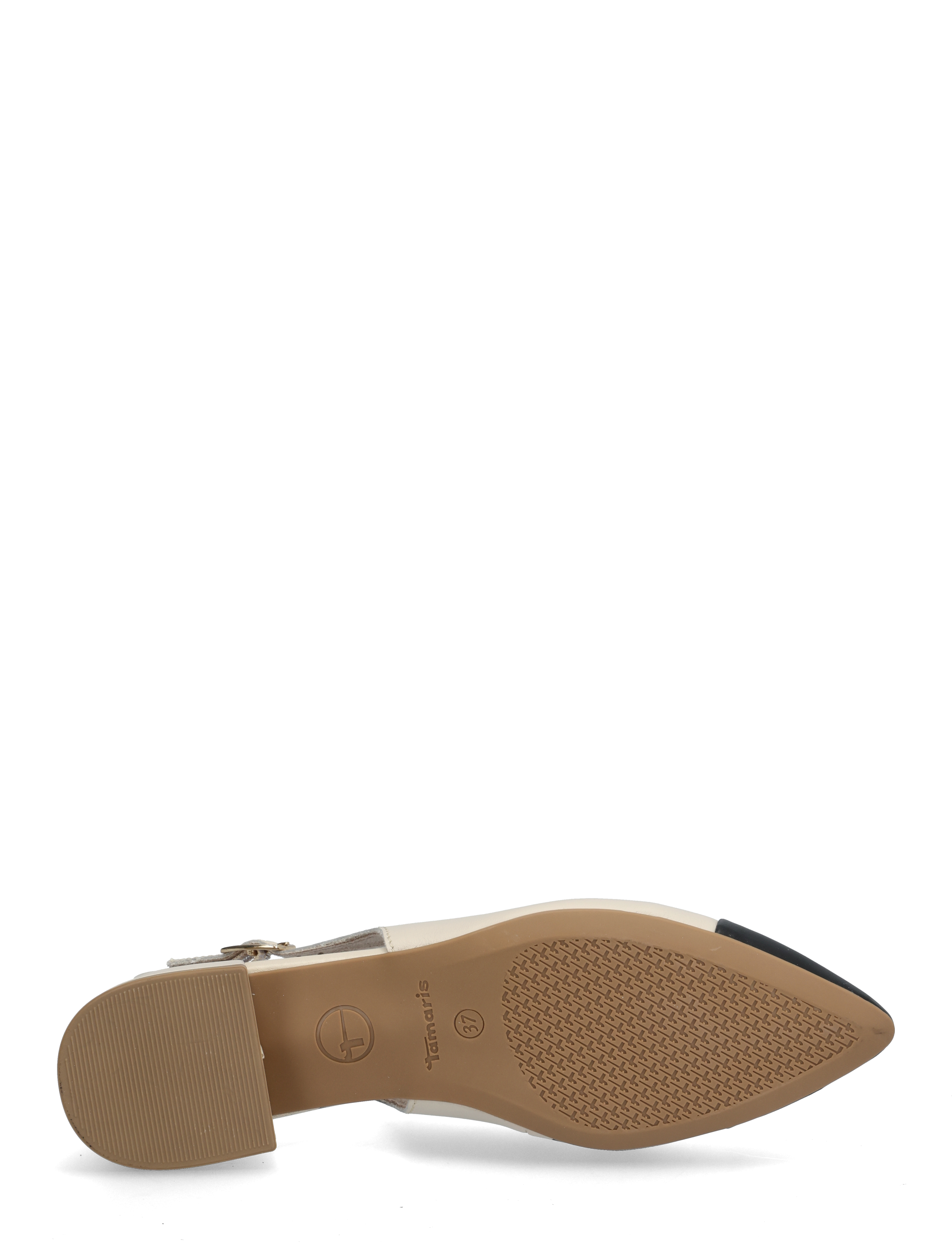 Tamaris - Women Sling - Īpaši notikumi - ivory leather comb - 4