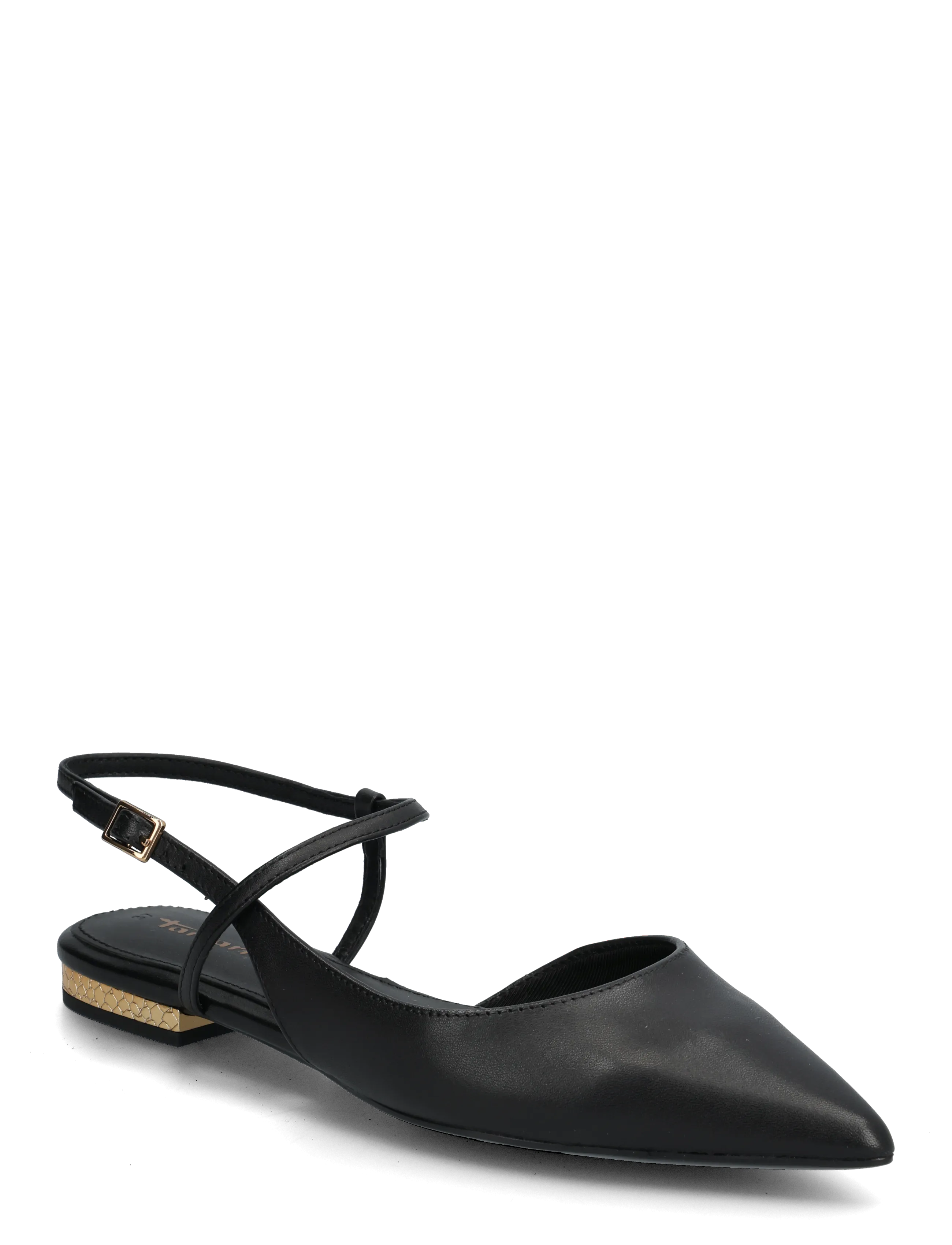 Tamaris Women Sling - Flache Slingbacks - BLACK / black