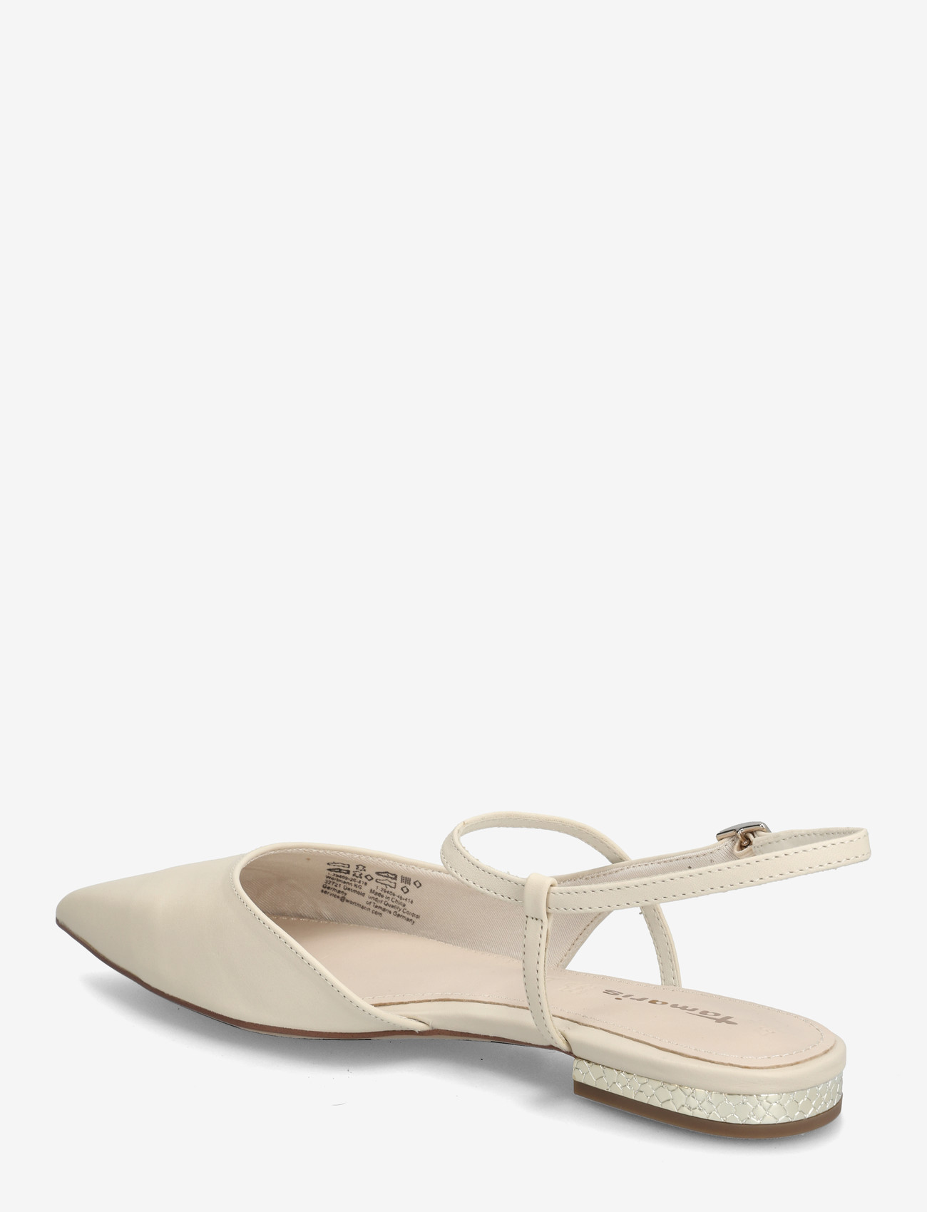 Tamaris - Women Sling - flache slingbacks - ivory - 2