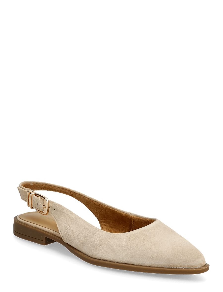 Tamaris - Women Sling - speciella tillfällen - beige suede - 0