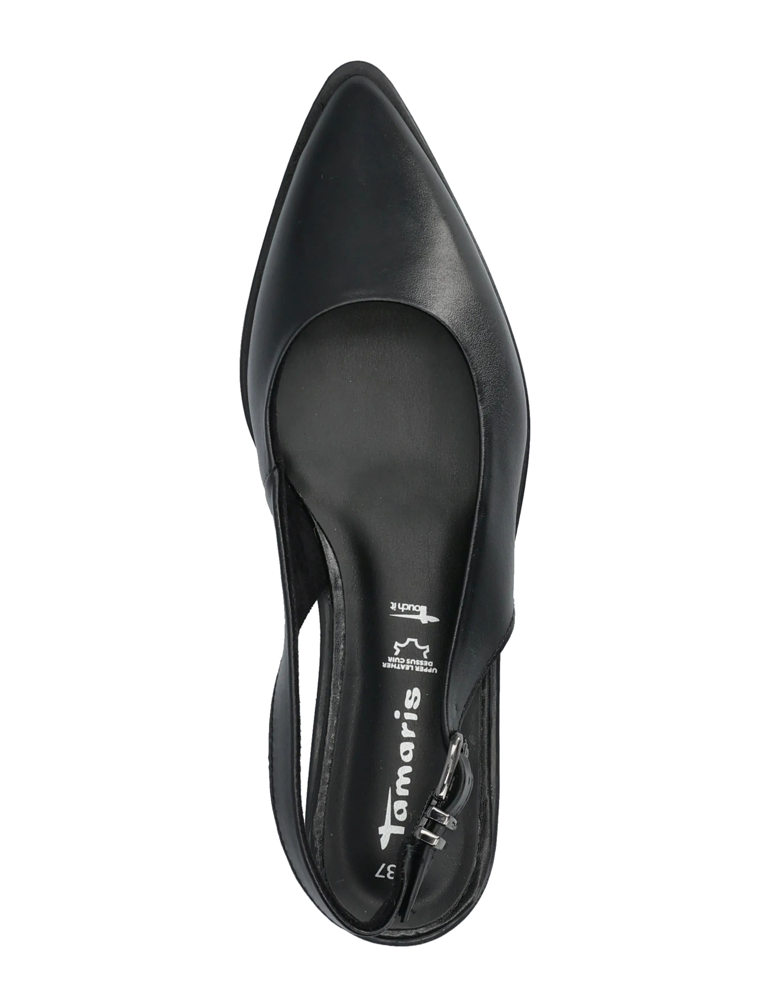 Tamaris - Women Sling - besondere anlässe - black leather - 3