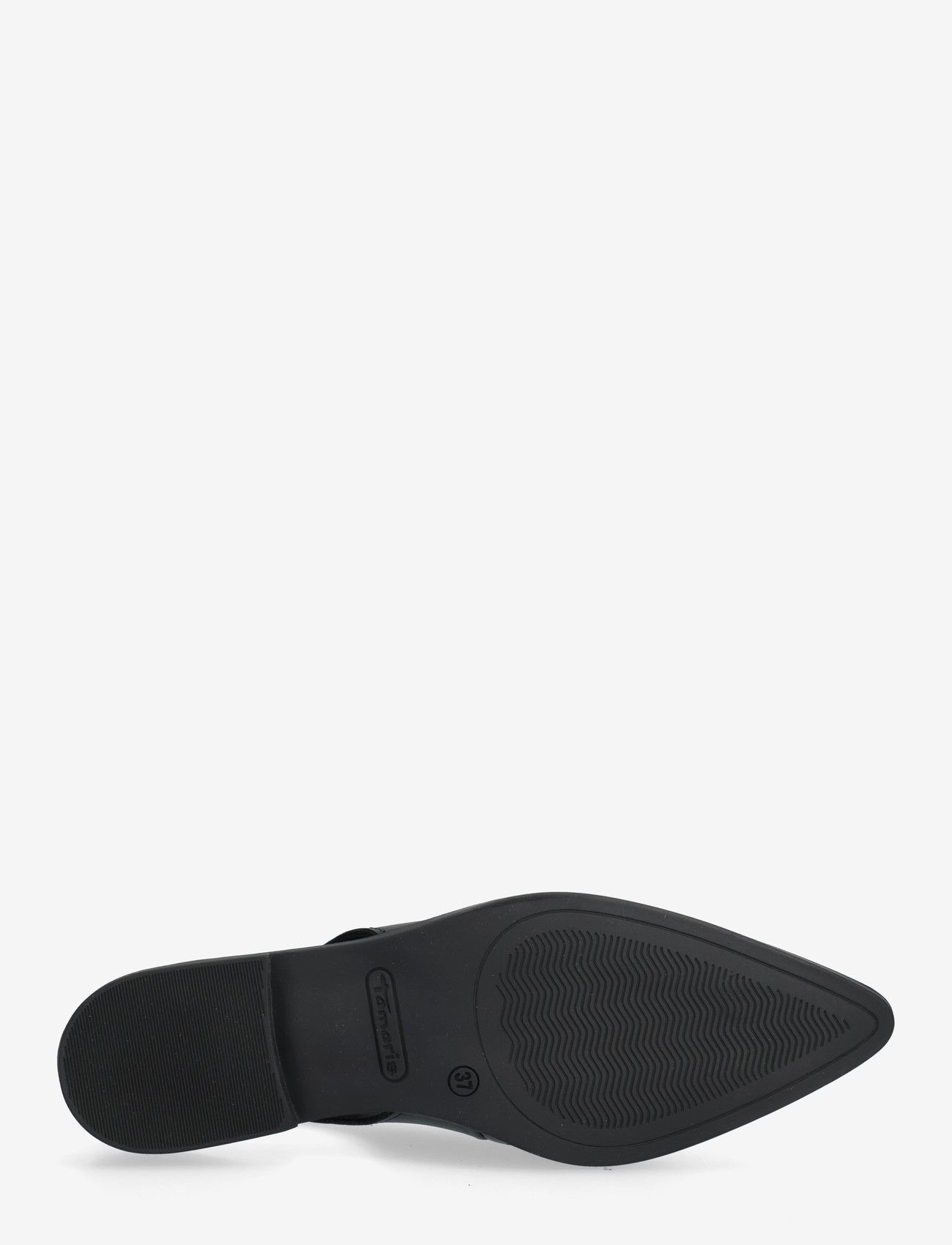 Tamaris - Women Sling - platta slingbacks - black leather - 4