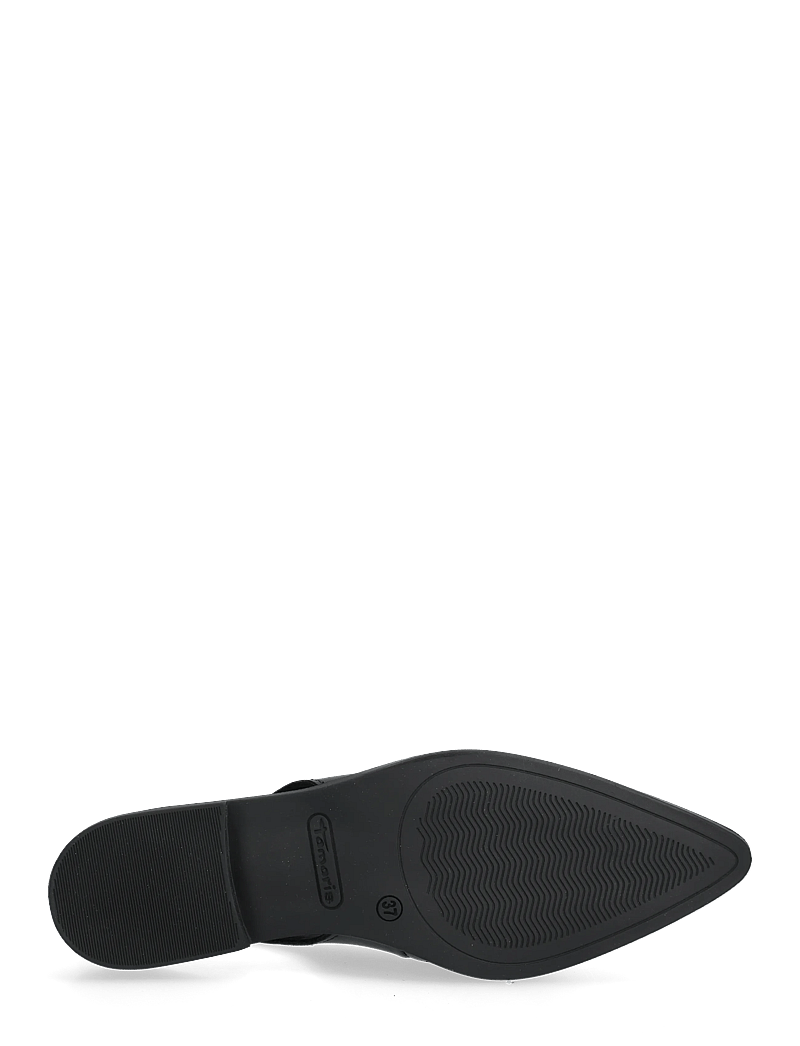 Tamaris - Women Sling - platta slingbacks - black leather - 4