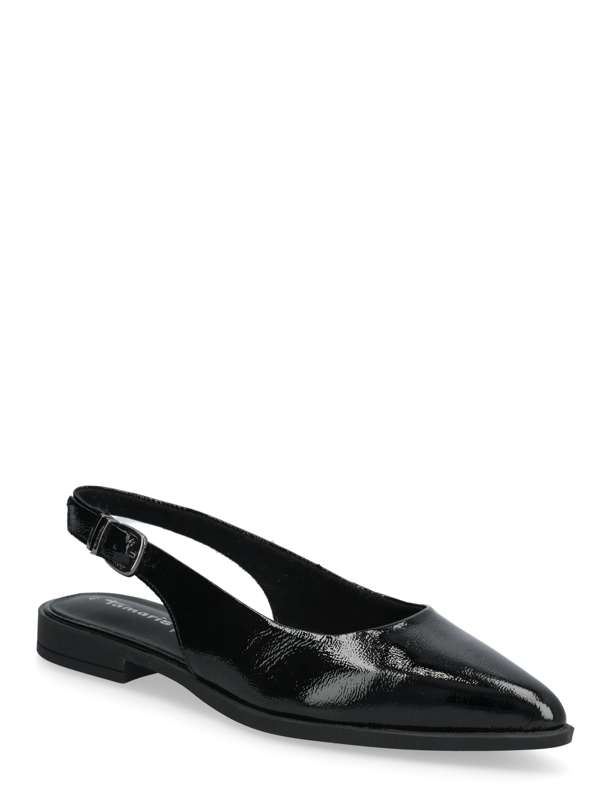 Tamaris Women Sling, 38, Slingbacks, Schwarz - Flat Frauen
