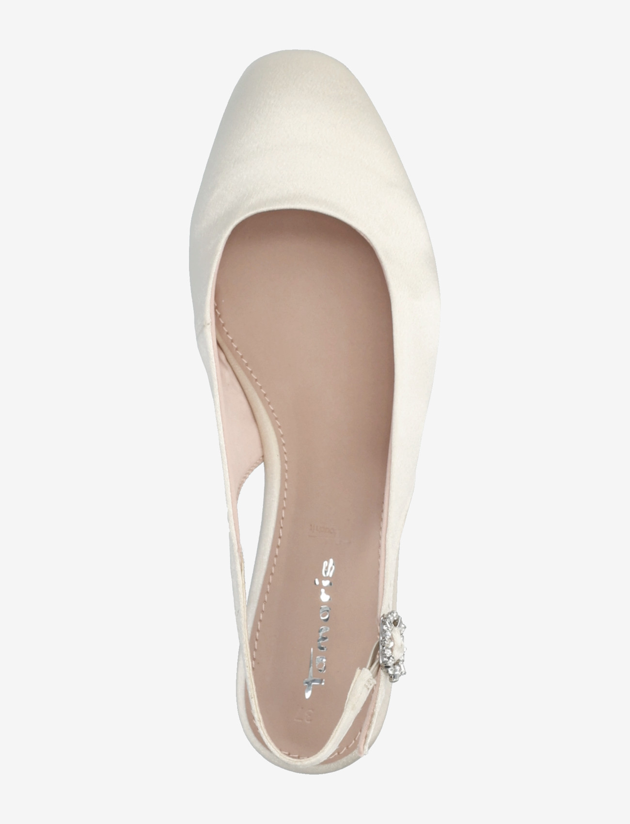 Tamaris - Women Sling - platte slingbacks - pearl - 3