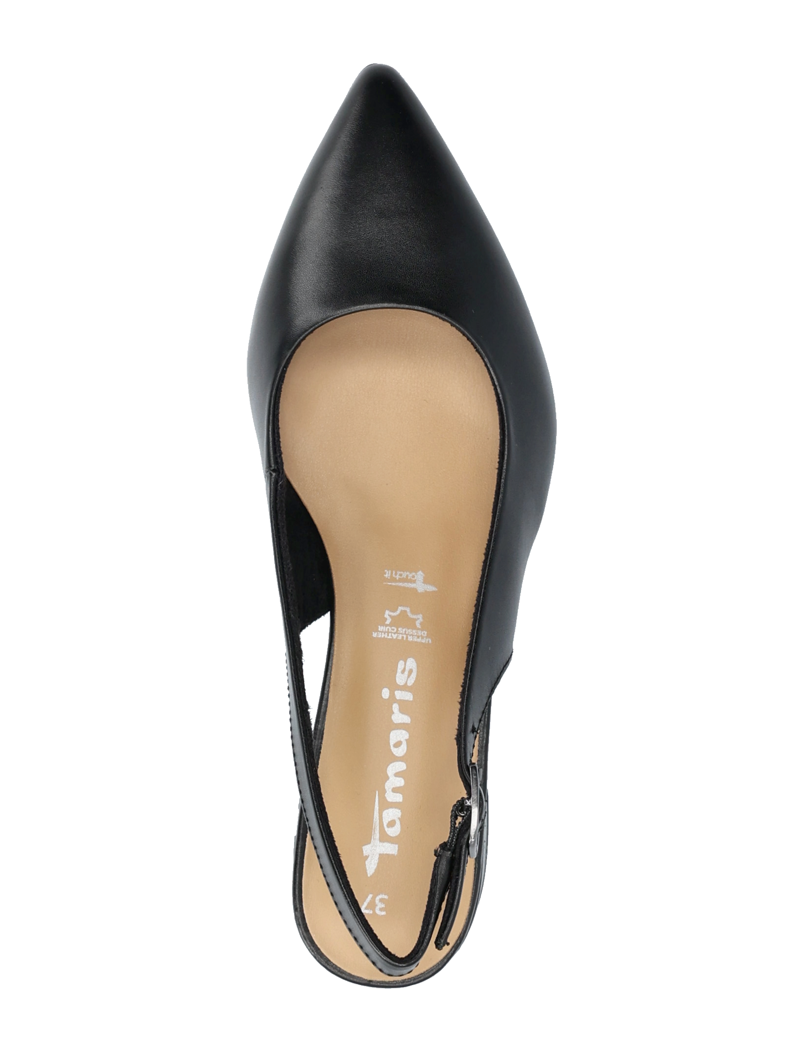 Tamaris - Women Sling - konfirmationstøj - black leather - 3