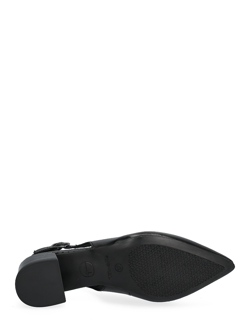 Tamaris - Women Sling - högklackade slingbacks - black leather - 4