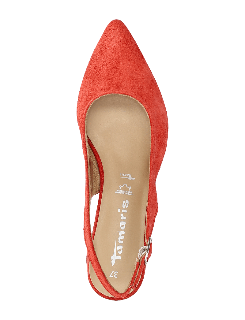 Tamaris - Women Sling - slingback skór með hæl - red - 3