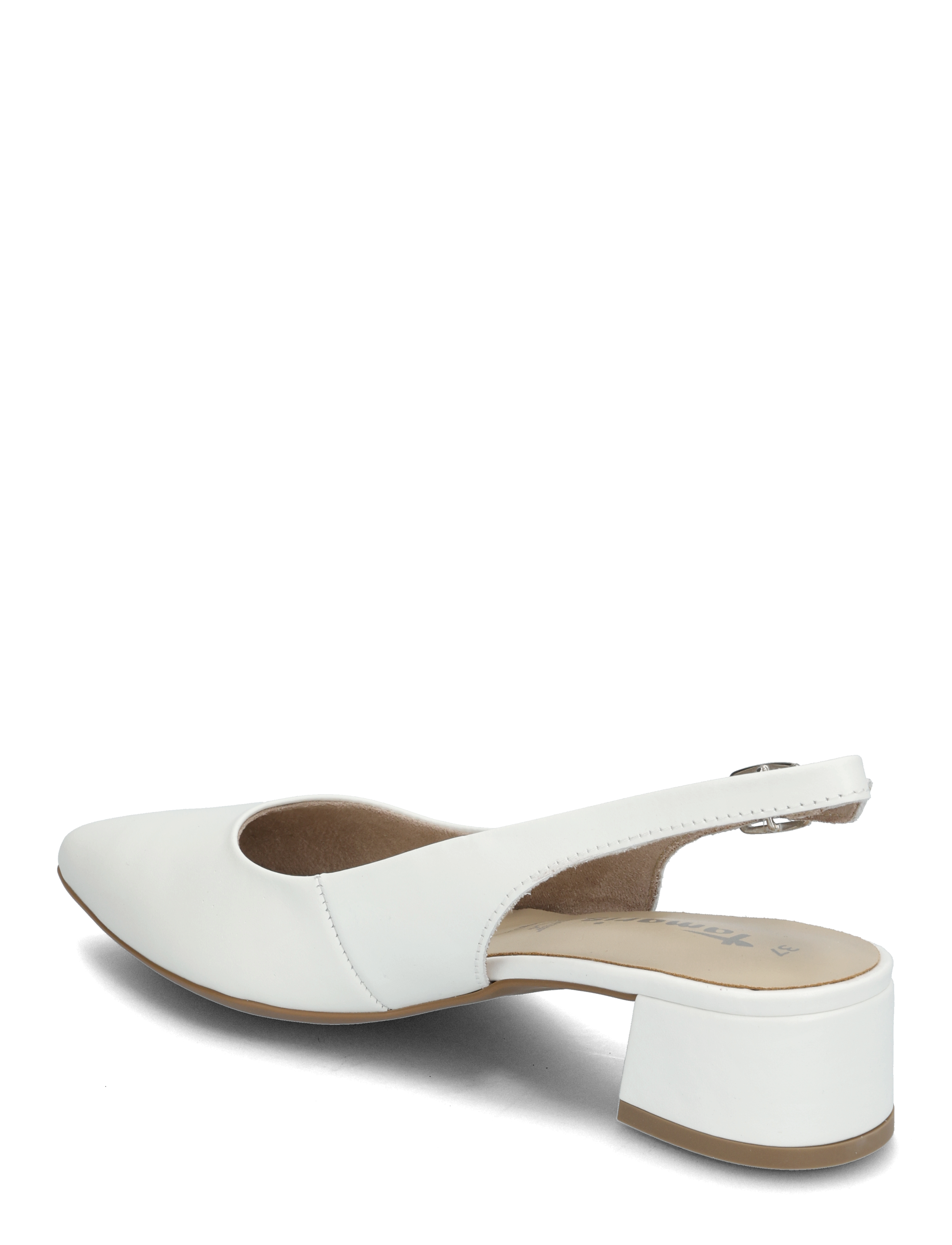 Tamaris - Women Sling - konfirmatsioon - white leather - 2