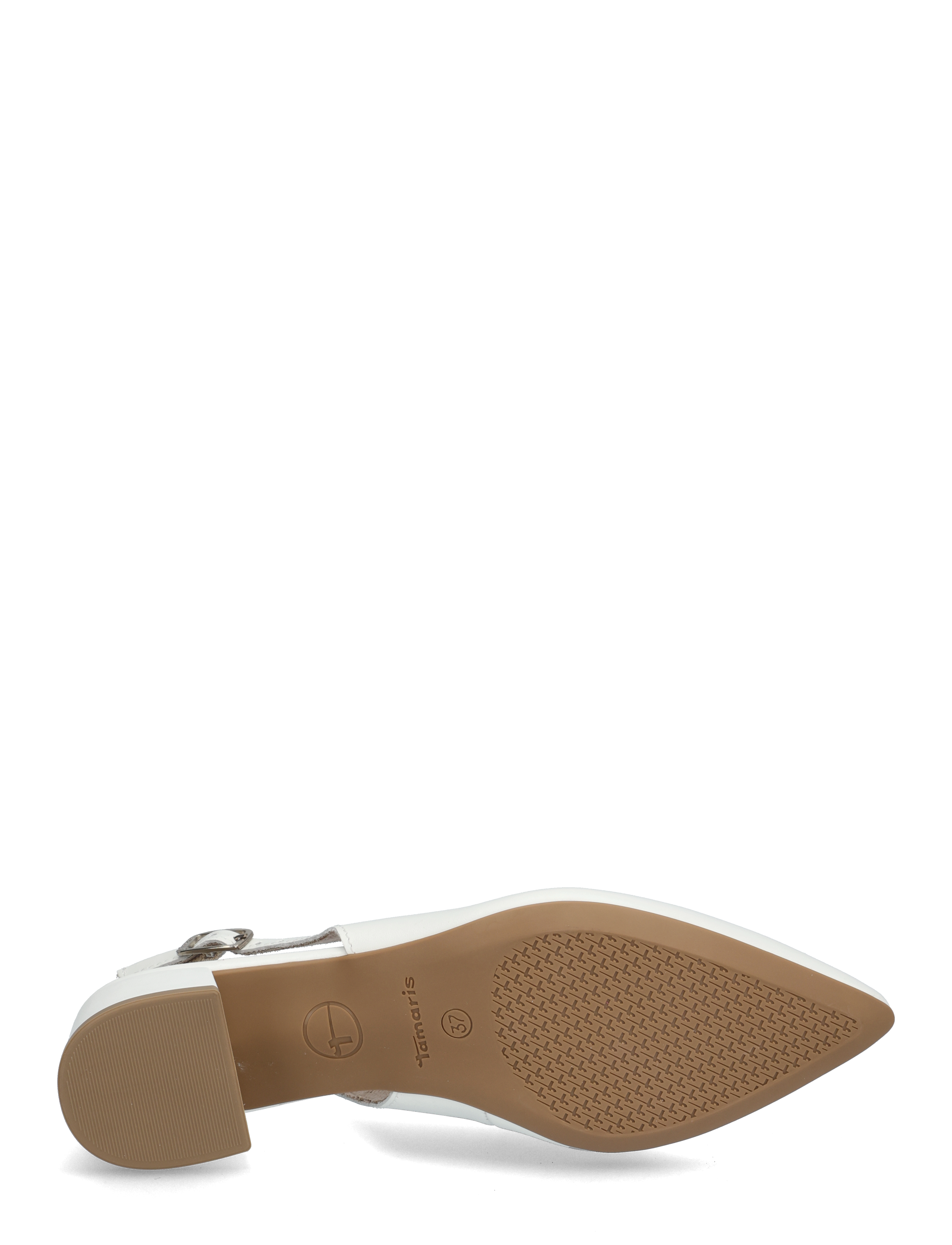 Tamaris - Women Sling - konfirmatsioon - white leather - 4