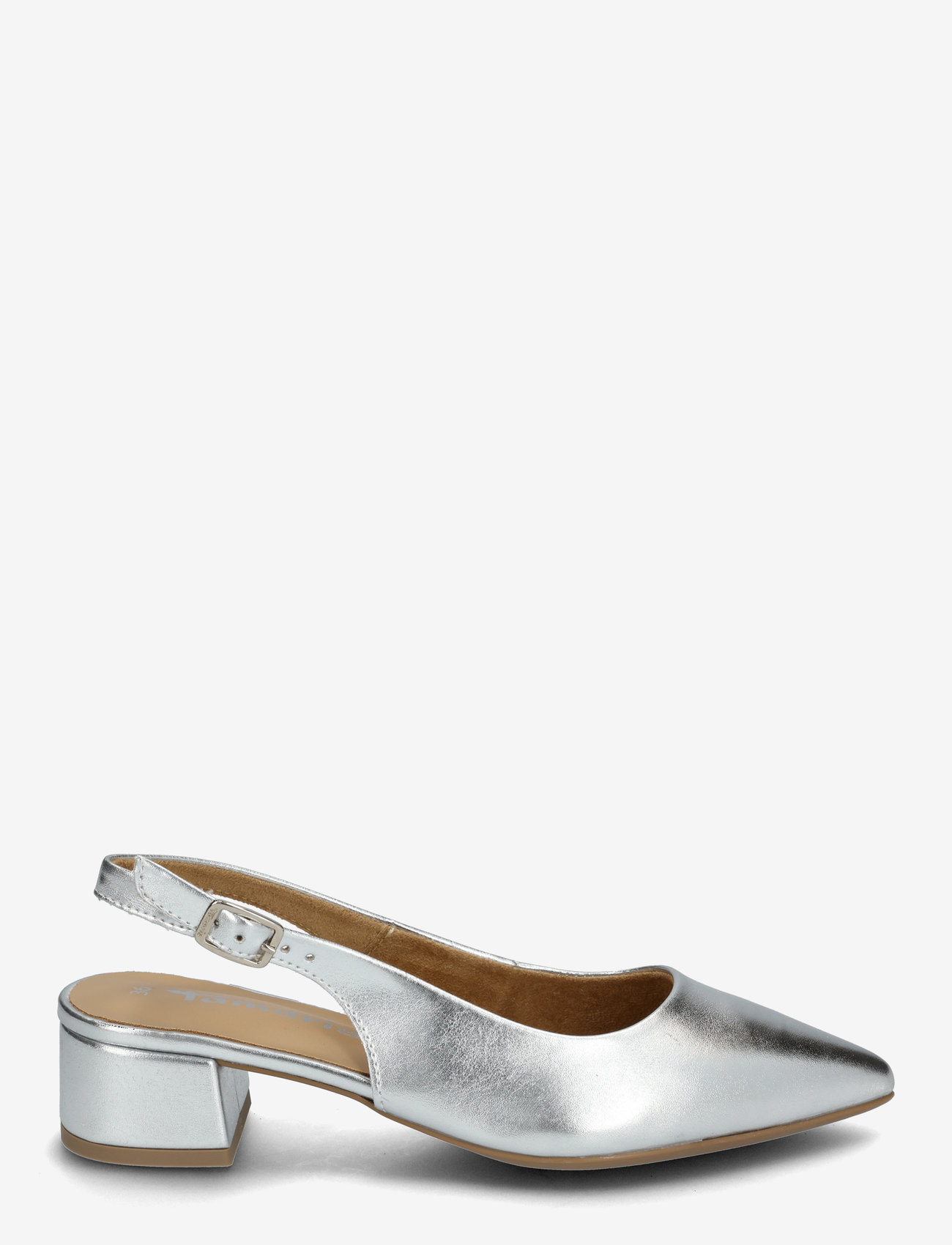 Tamaris - Women Sling - heeled slingbacks - silver metallic - 1