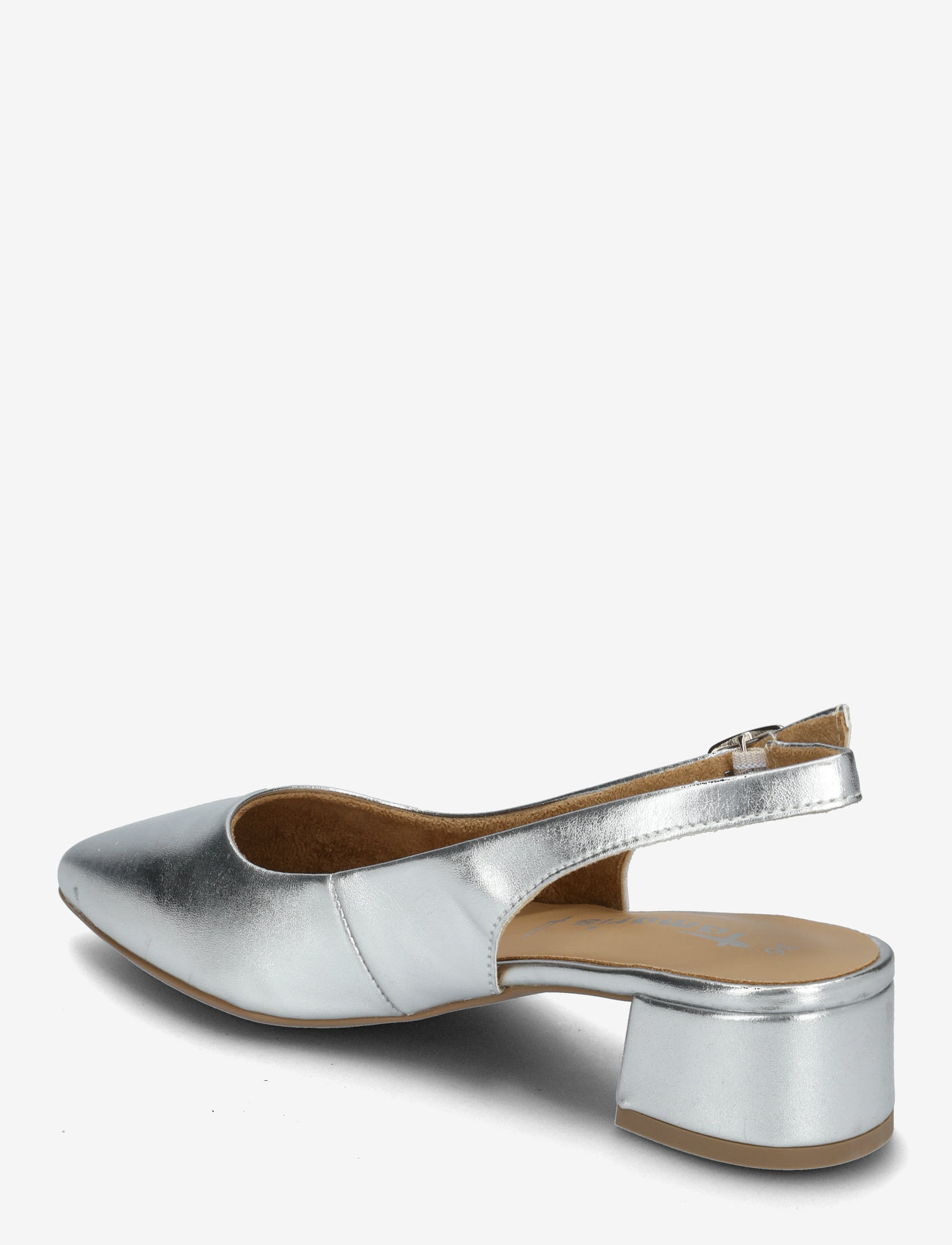 Tamaris - Women Sling - heeled slingbacks - silver metallic - 2