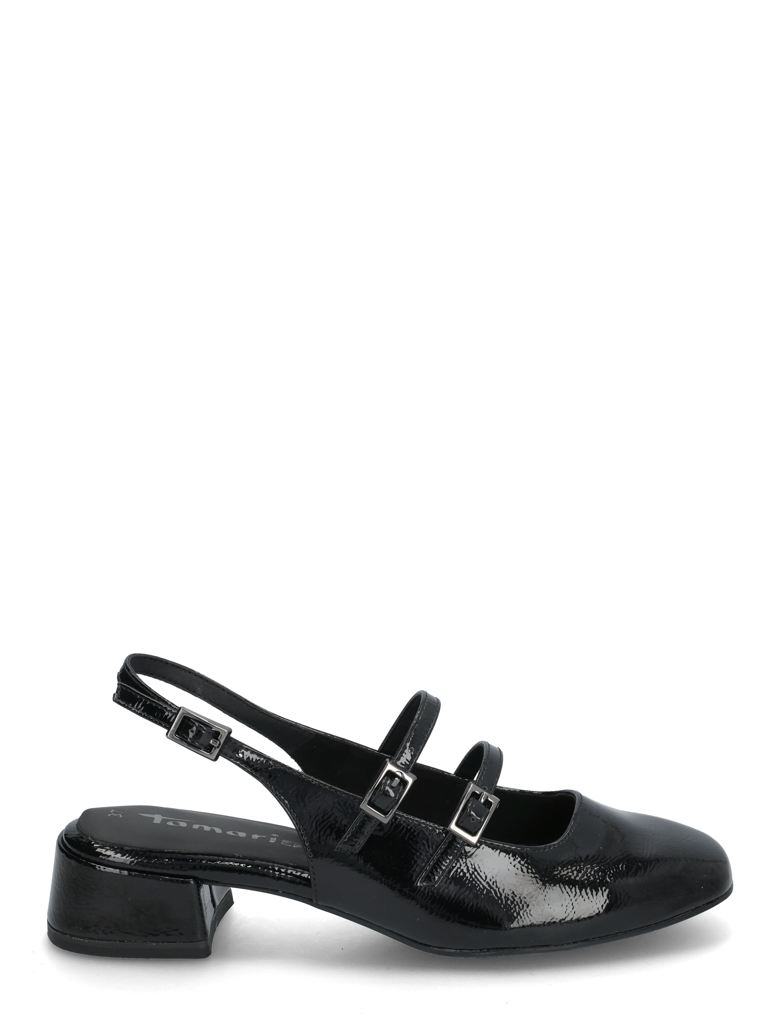 Tamaris - Women Sling - kvinder - black patent - 1