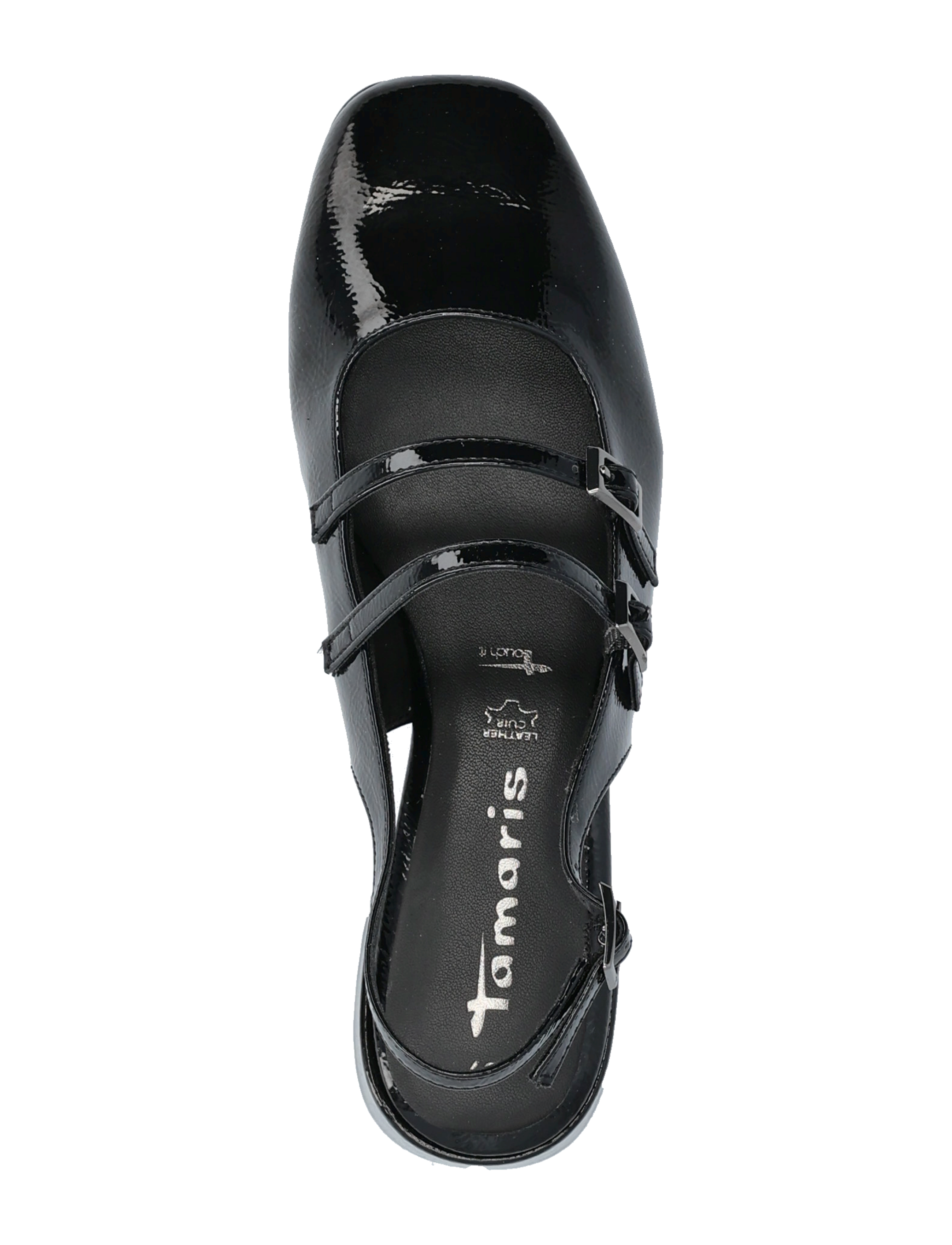 Tamaris - Women Sling - kvinder - black patent - 3