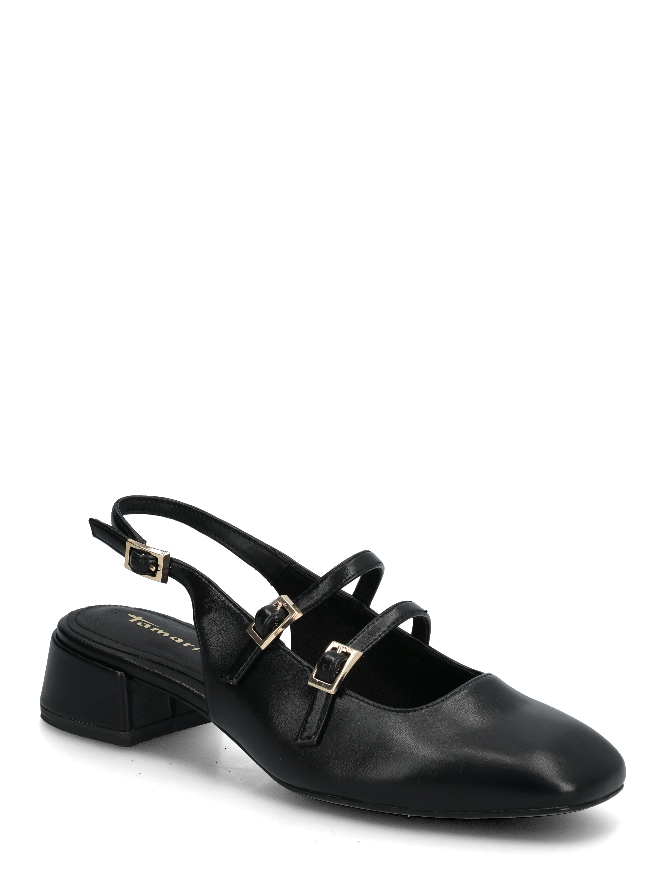 Tamaris Women Sling - Mary Jane jalanõud - BLACK UNI / black
