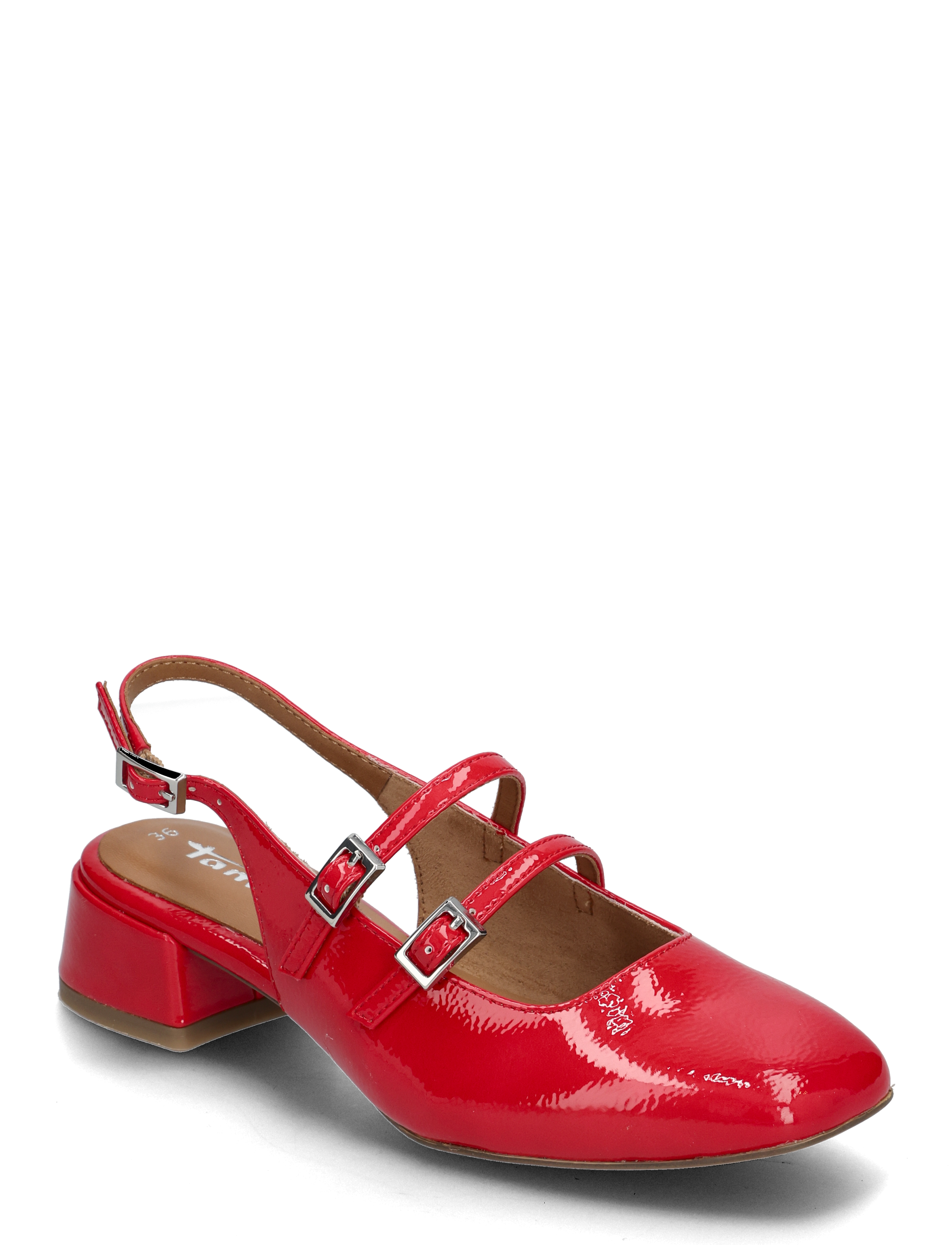 Tamaris Women Sling, 37, Red, Sling Backs > Heeled Slingbacks, Dame